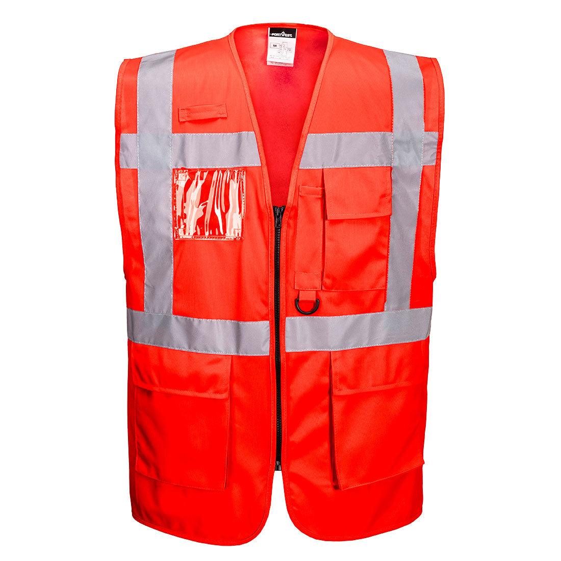 Portwest Berlin Hi-Vis Executive Vest in Red, image 2