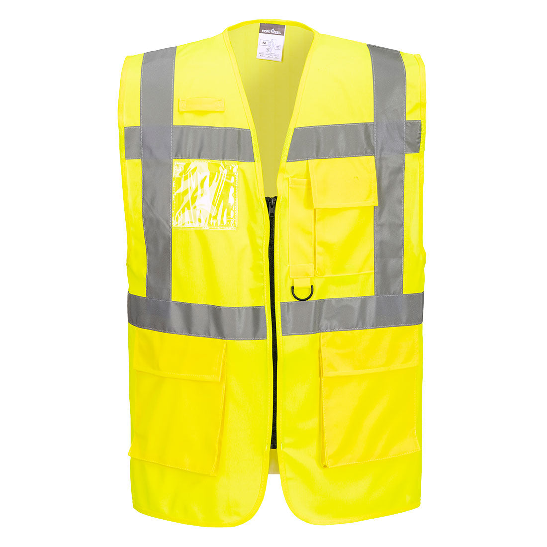 Portwest Berlin Hi-Vis Executive Vest in Yellow, image 3
