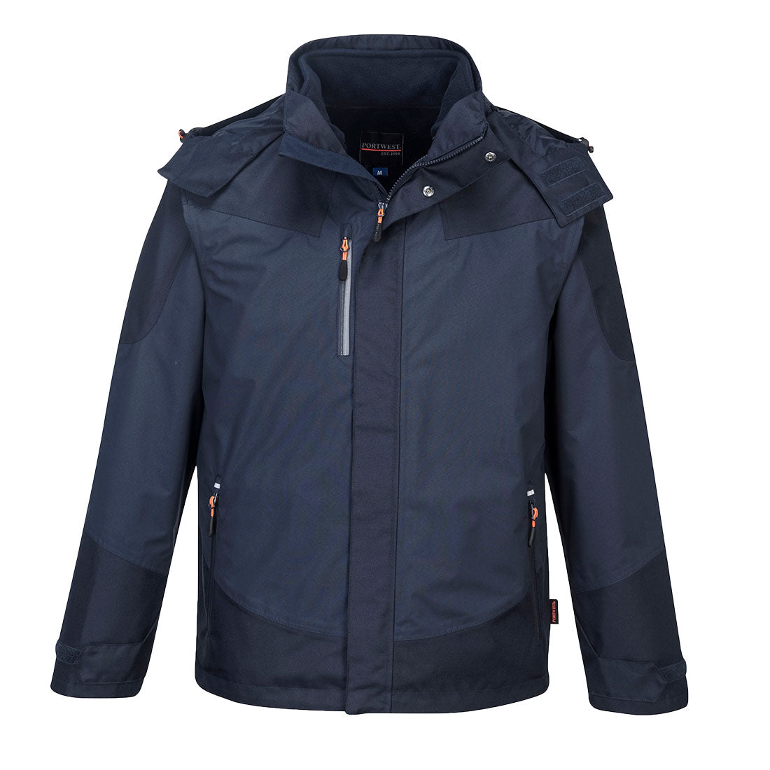 Portwest Radial 3-in-1 Jacket in Navy, image 2