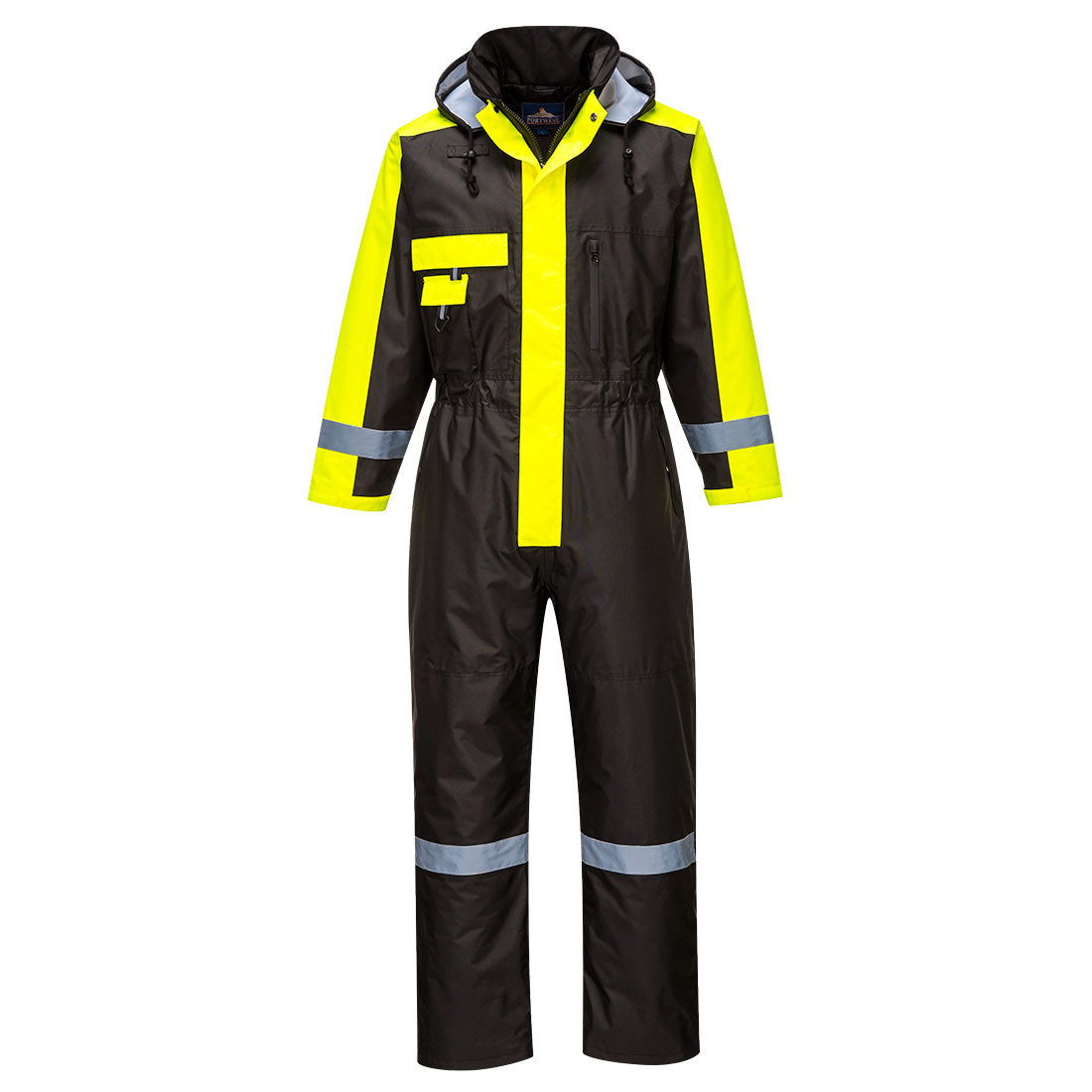 Portwest Winter Coverall in Black, main product image