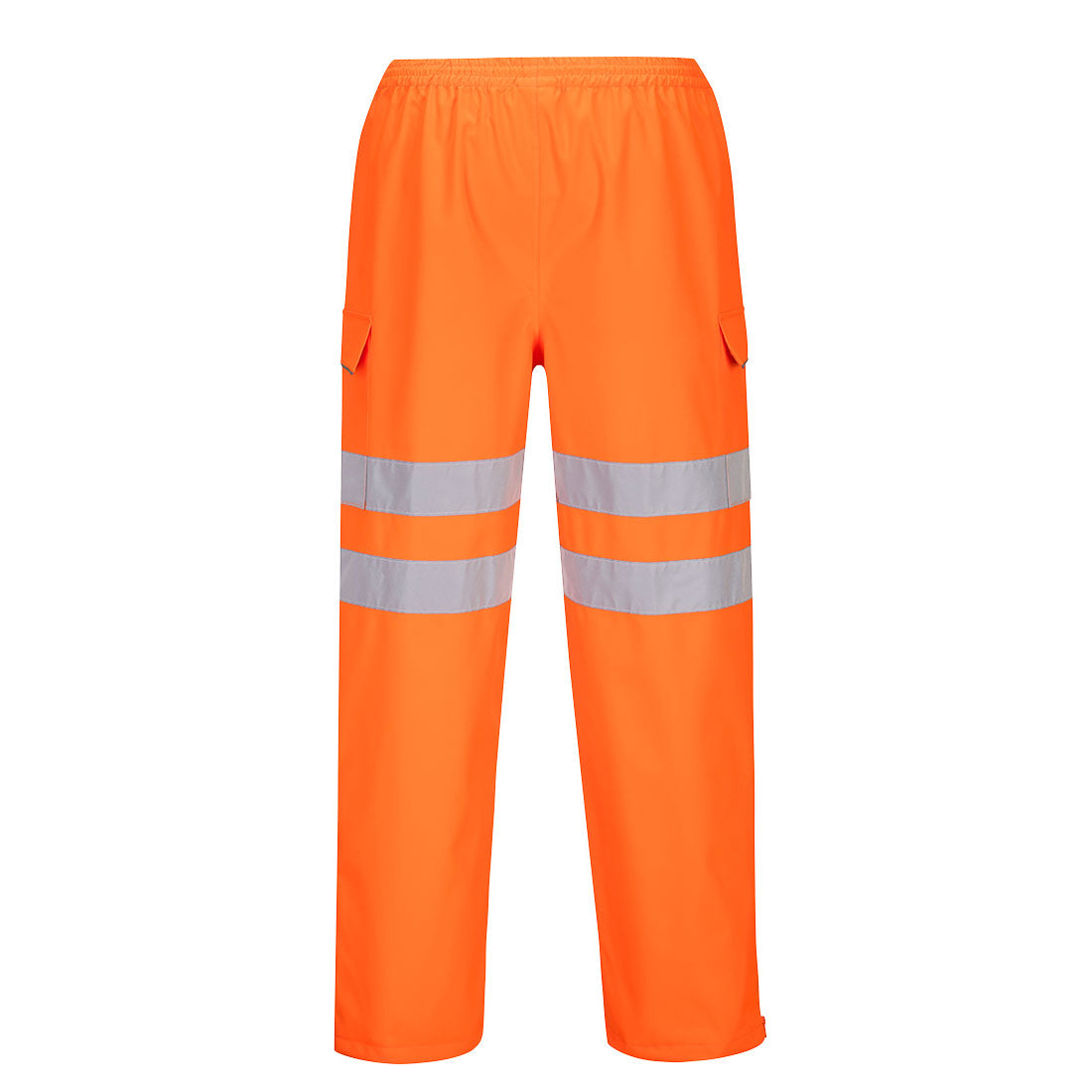 Portwest Hi-Vis Extreme Rain Trousers in Orange, main product image
