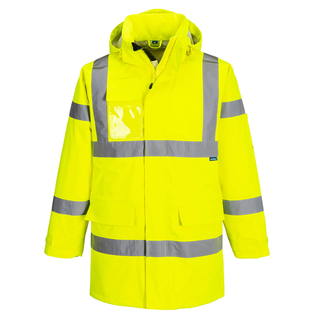 Portwest Hi-Vis Extreme Rain Jacket in Yellow, image 2