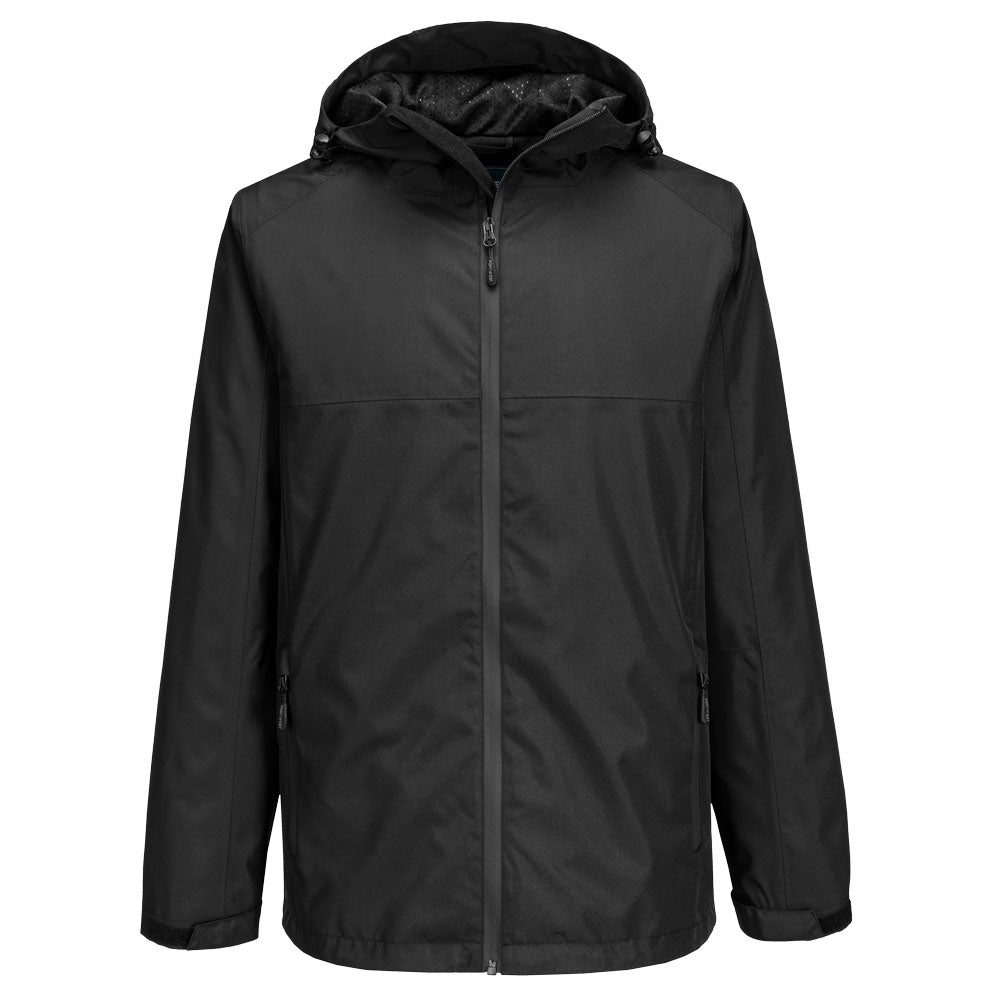 Portwest Professional Rain Jacket in Black, main product image