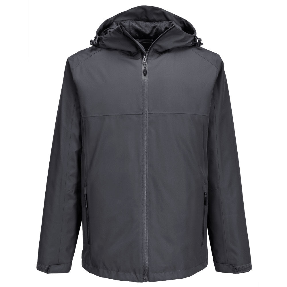 Portwest Professional Rain Jacket in Metal Grey, image 2