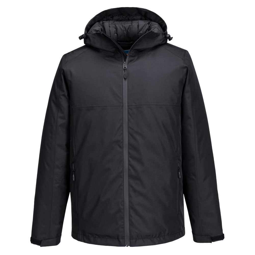 Portwest Professional Winter Jacket in Black, main product image