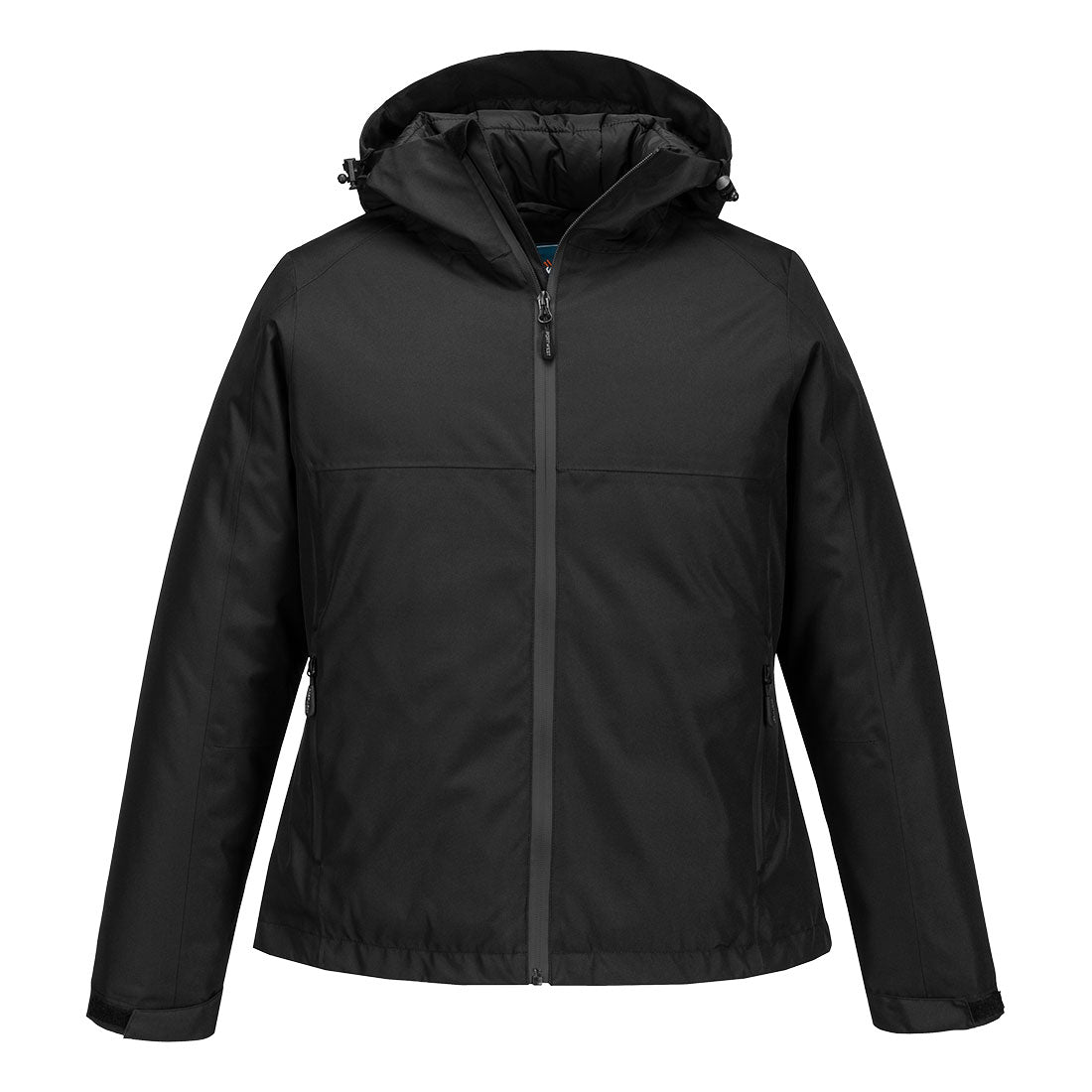 Portwest Professional Women's Winter Jacket in Black, main product image