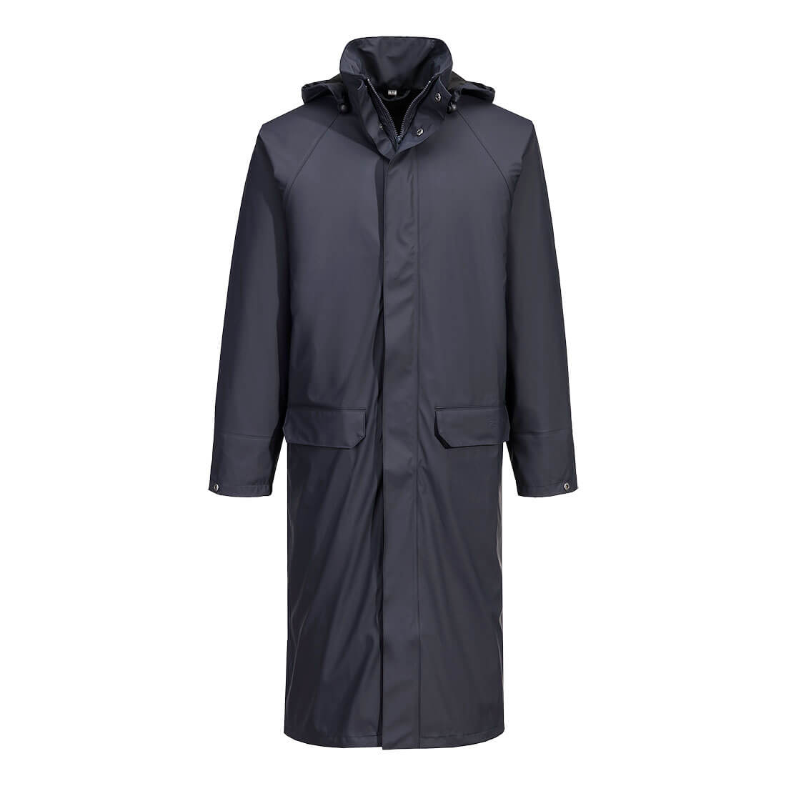Portwest Flexatex Chem Long Coat in Navy, image 2