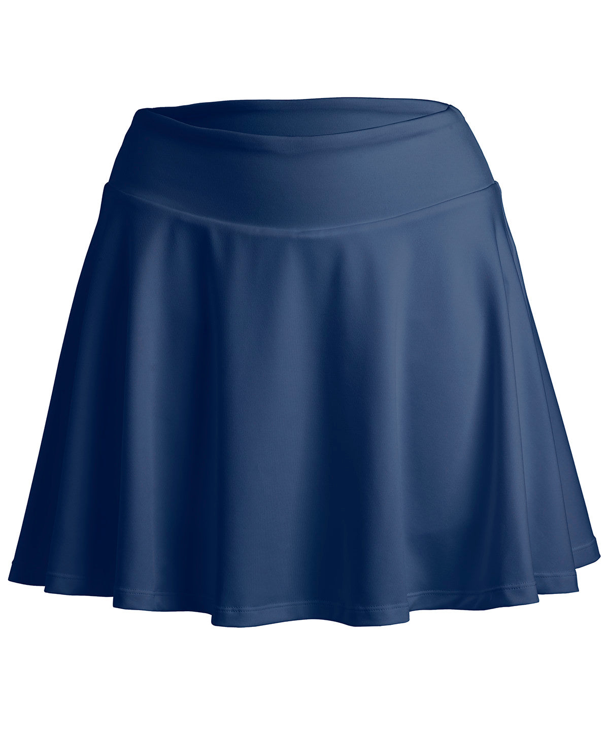 Spiro Recycled Women’s fitness skort in Navy, front view