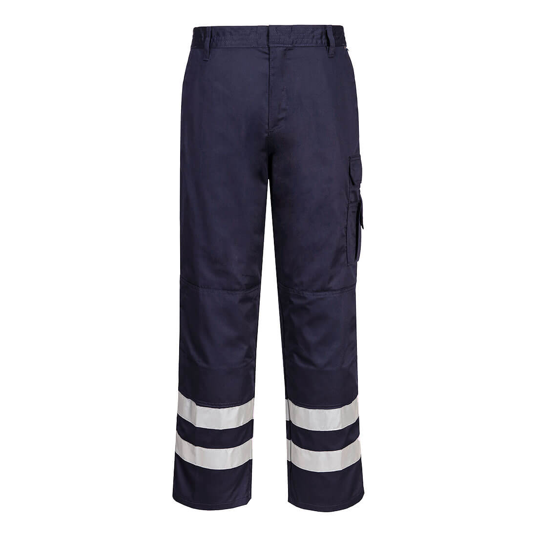 Portwest Iona Safety Combat Trousers in Navy, image 2