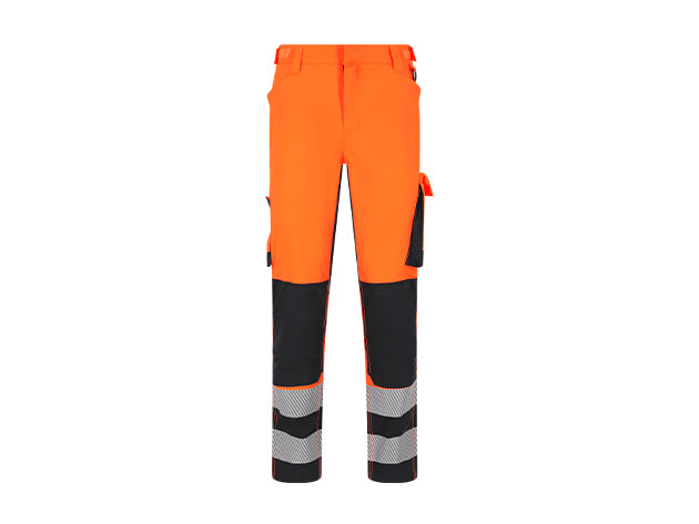 Safety Jogger Scuti HV Trousers M - Orange/Black
