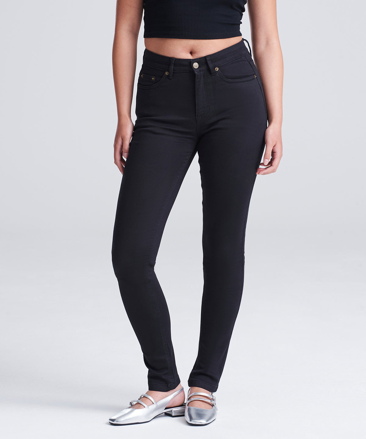 AWDis So Denim Women's Lara skinny jeans, lifestyle photo