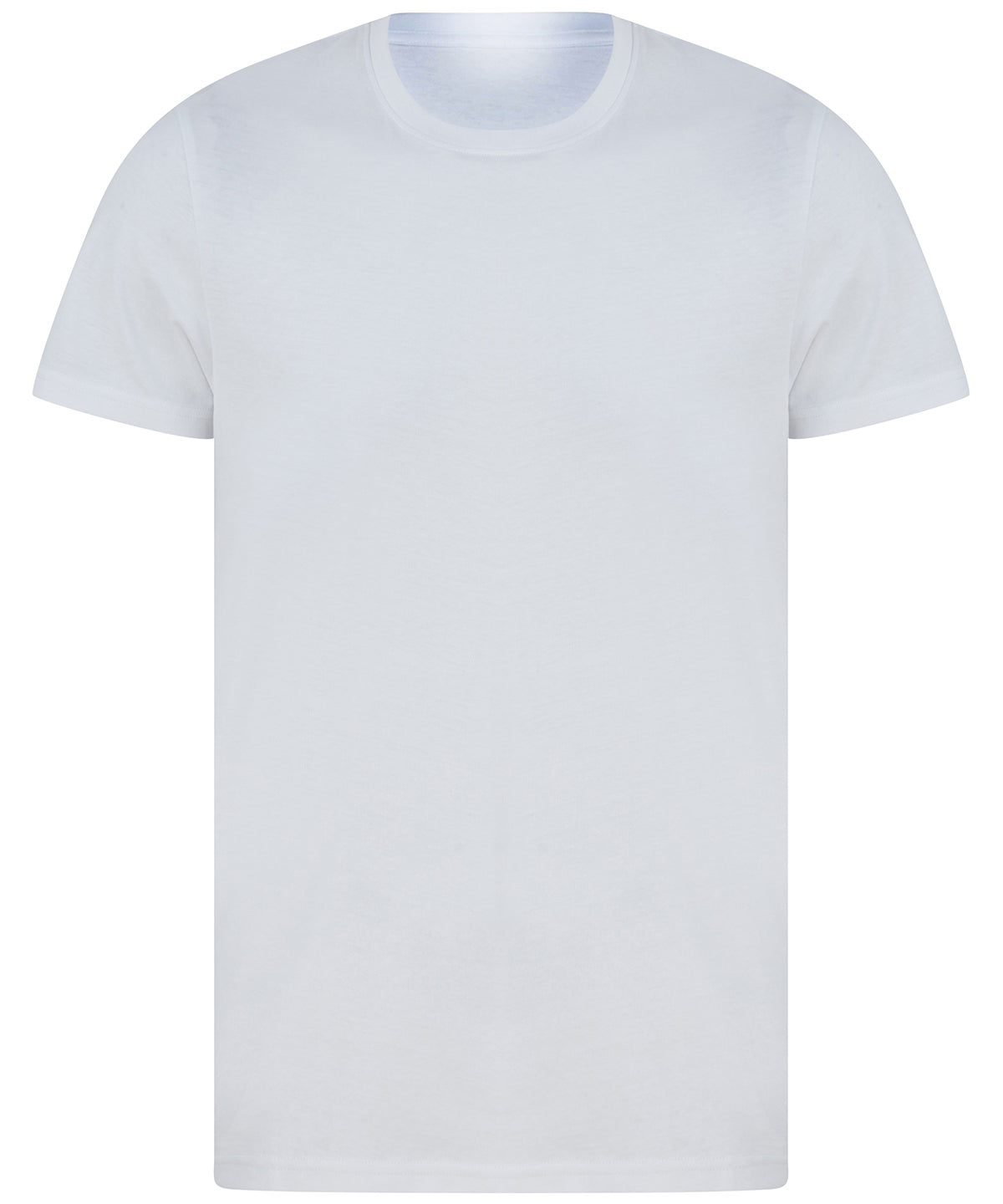 SF Unisex organic T in White, front view