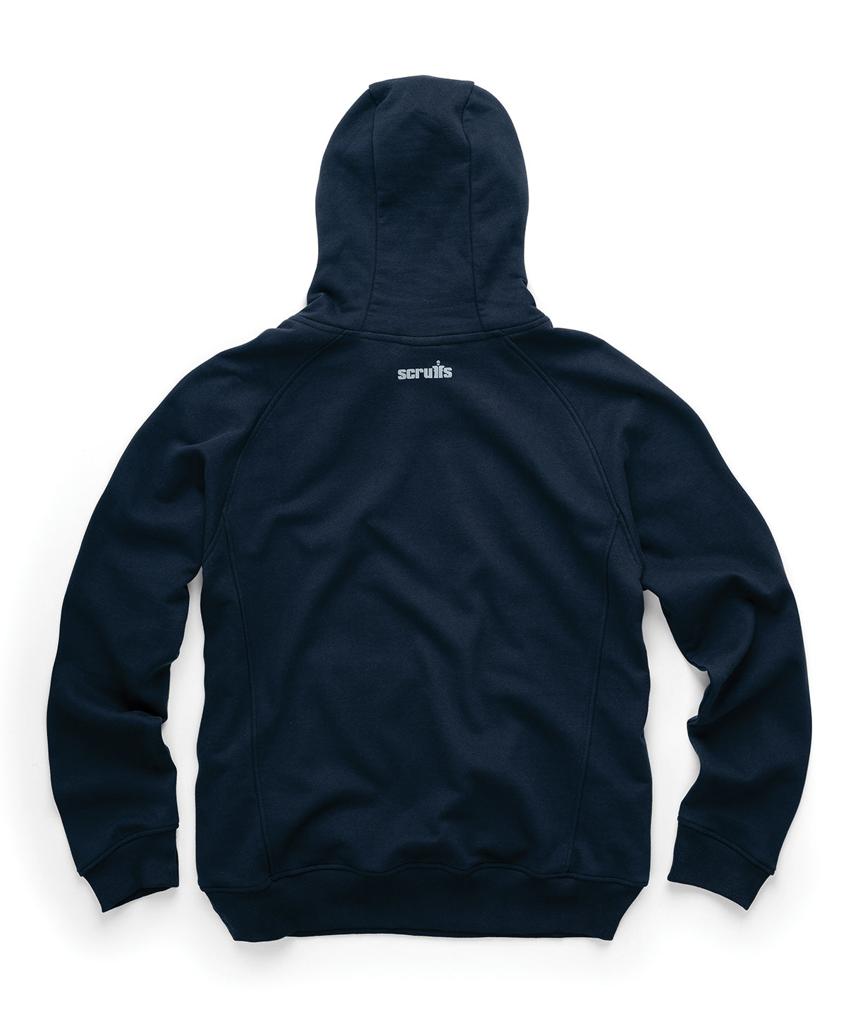 Scruffs Worker hoodie 2nd Gen in Navy, front view
