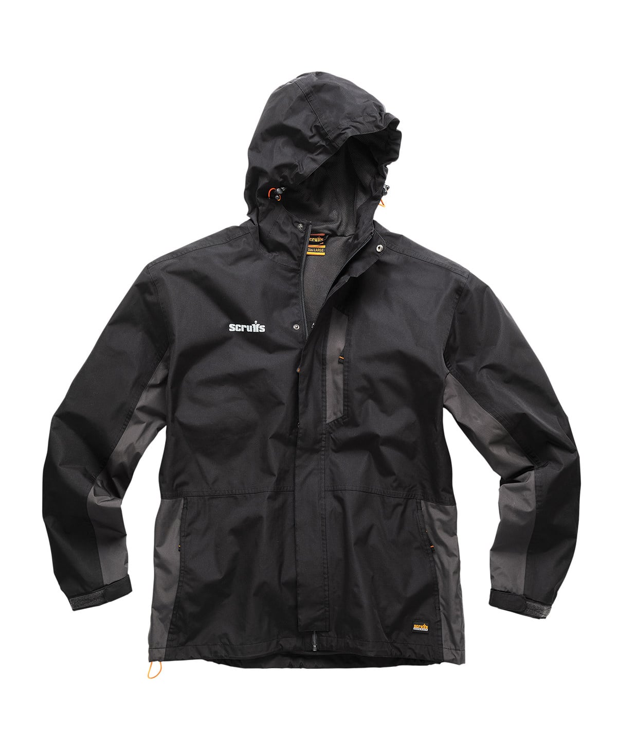 Scruffs Worker jacket in Black/Graphite, lifestyle photo
