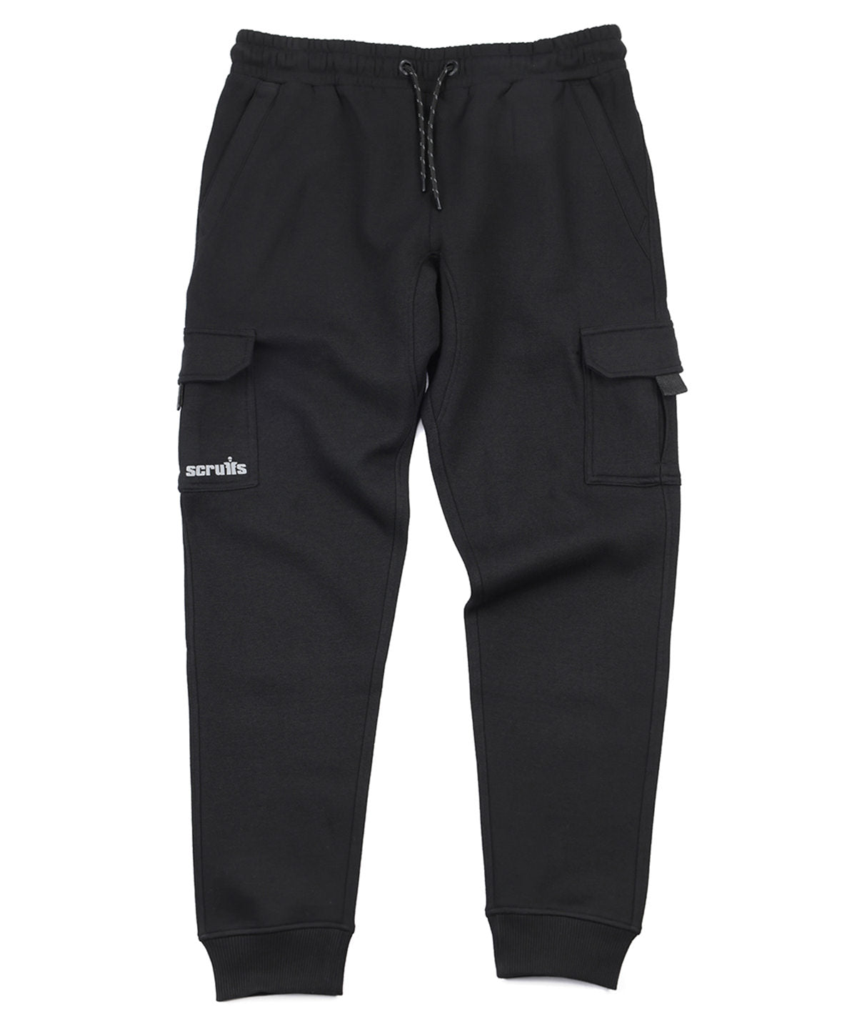 Scruffs Slim-fit jogger in Black, front view