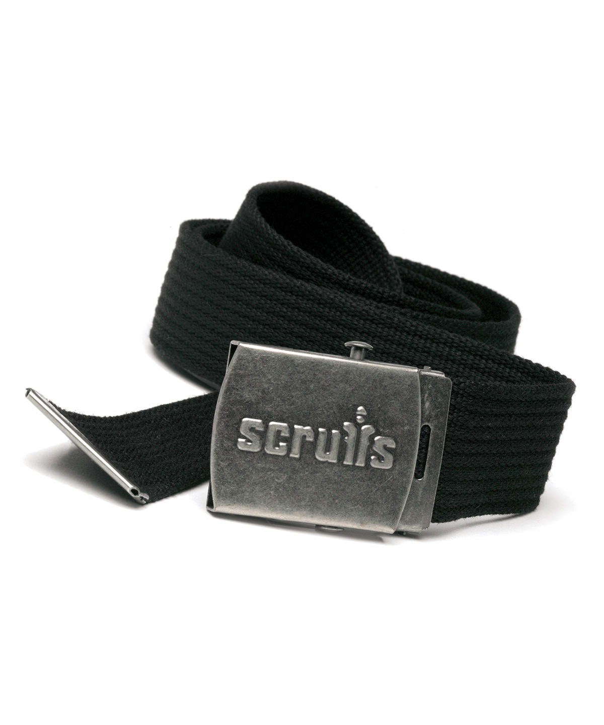 Scruffs Clip belt in Black, front view