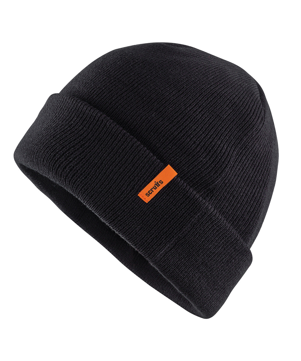 Scruffs Thinsulate beanie in Black, front view