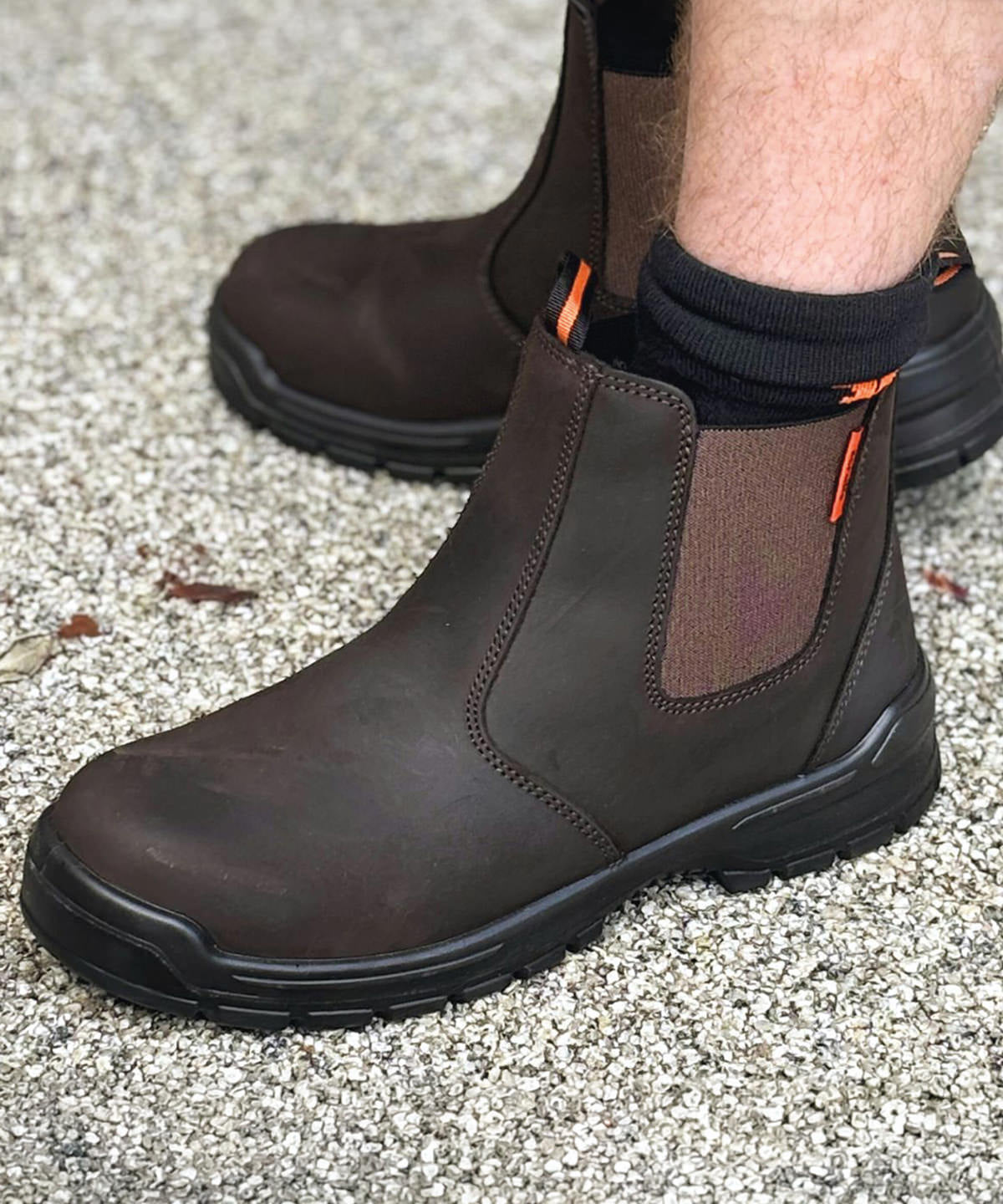 Scruffs Croften dealer boots in Brown, lifestyle photo