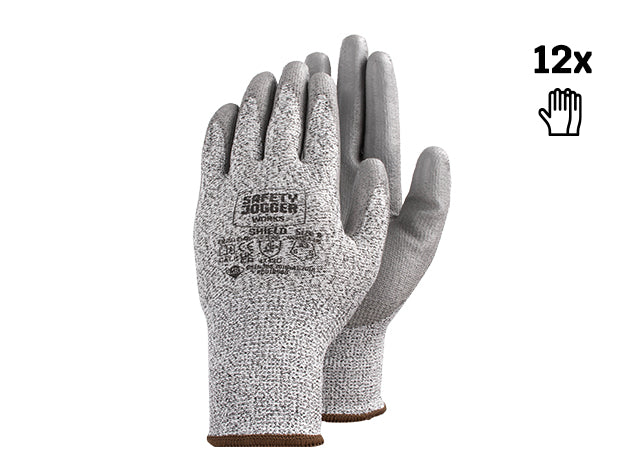 Safety Jogger Shield 12-Pack - Grey