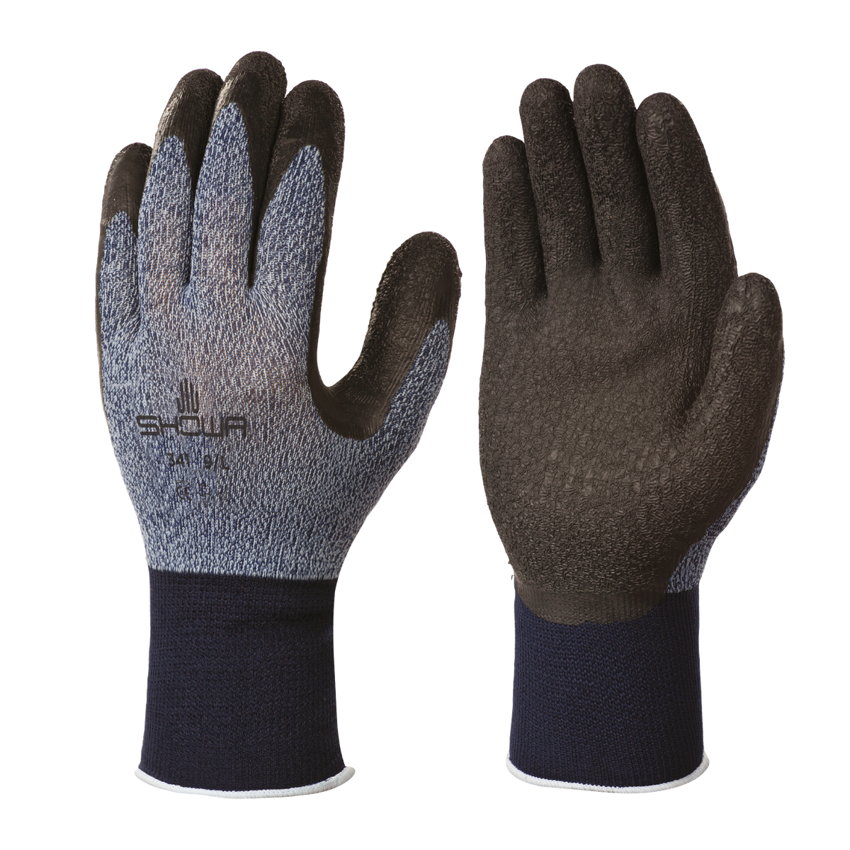 Showa 341 Pro gloves in Grey, image 2
