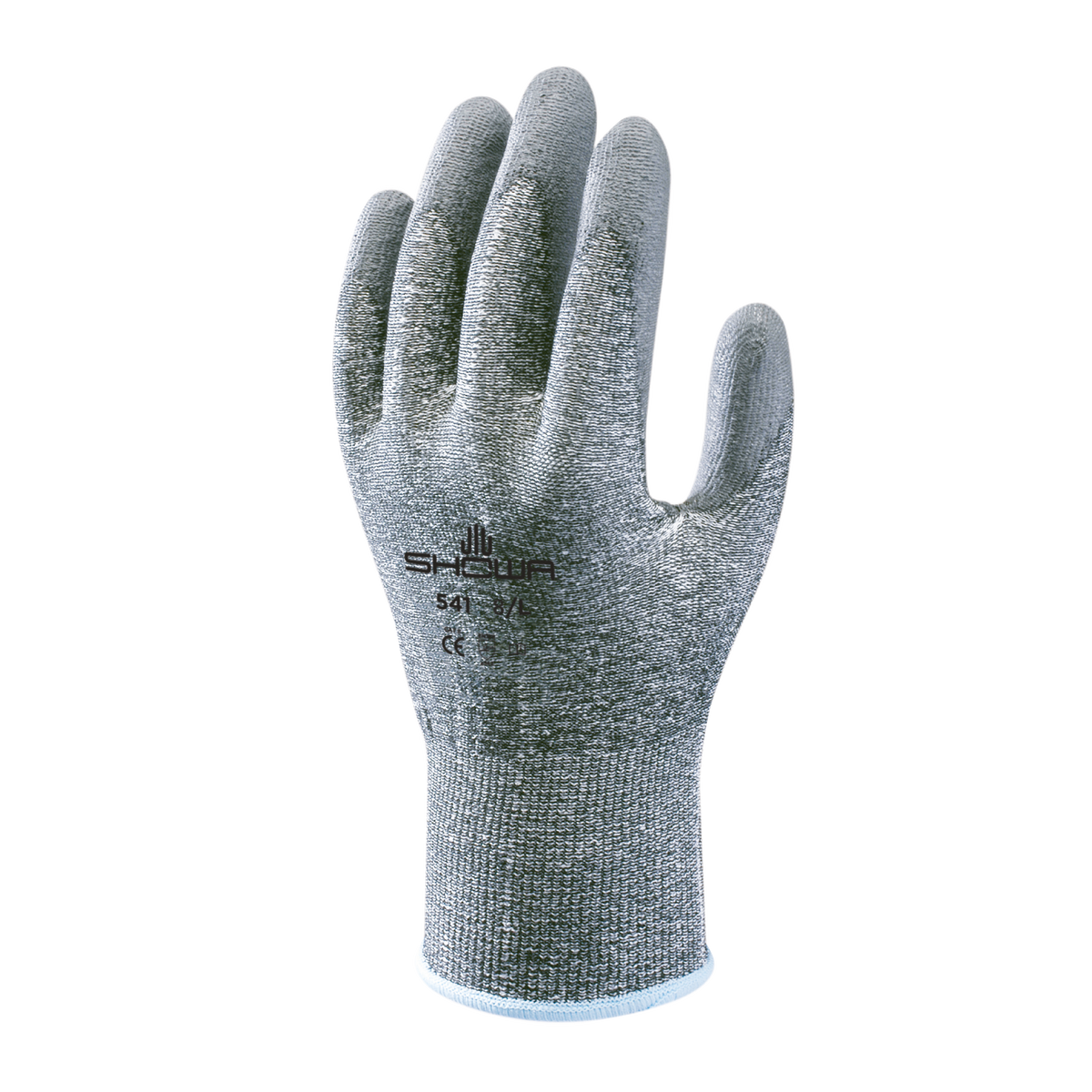 Showa 541 Polyurethane Coated Cut Resistant Glove (Bulk) in Grey, image 2