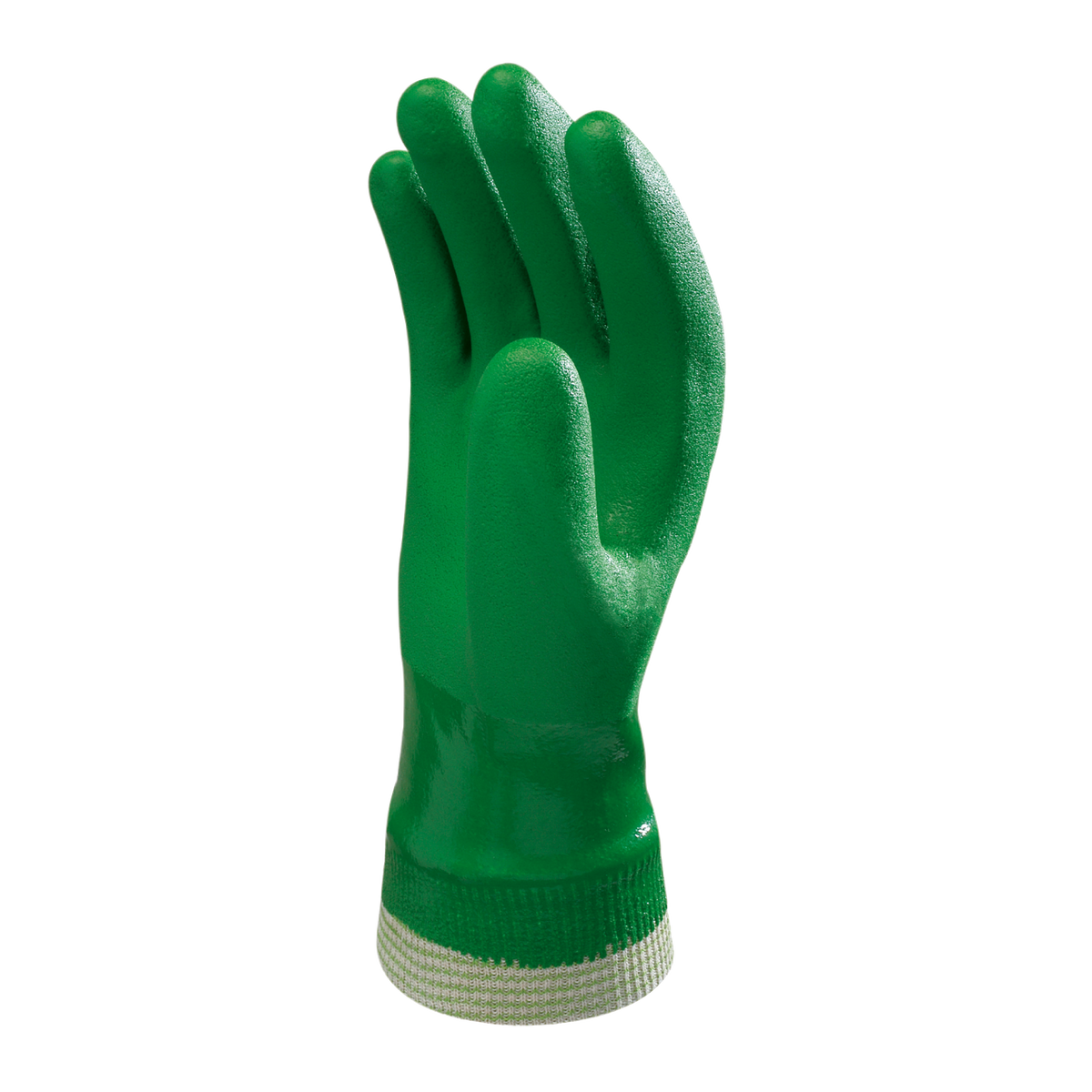 Showa 600 PVC Coated Glove in Green, image 3