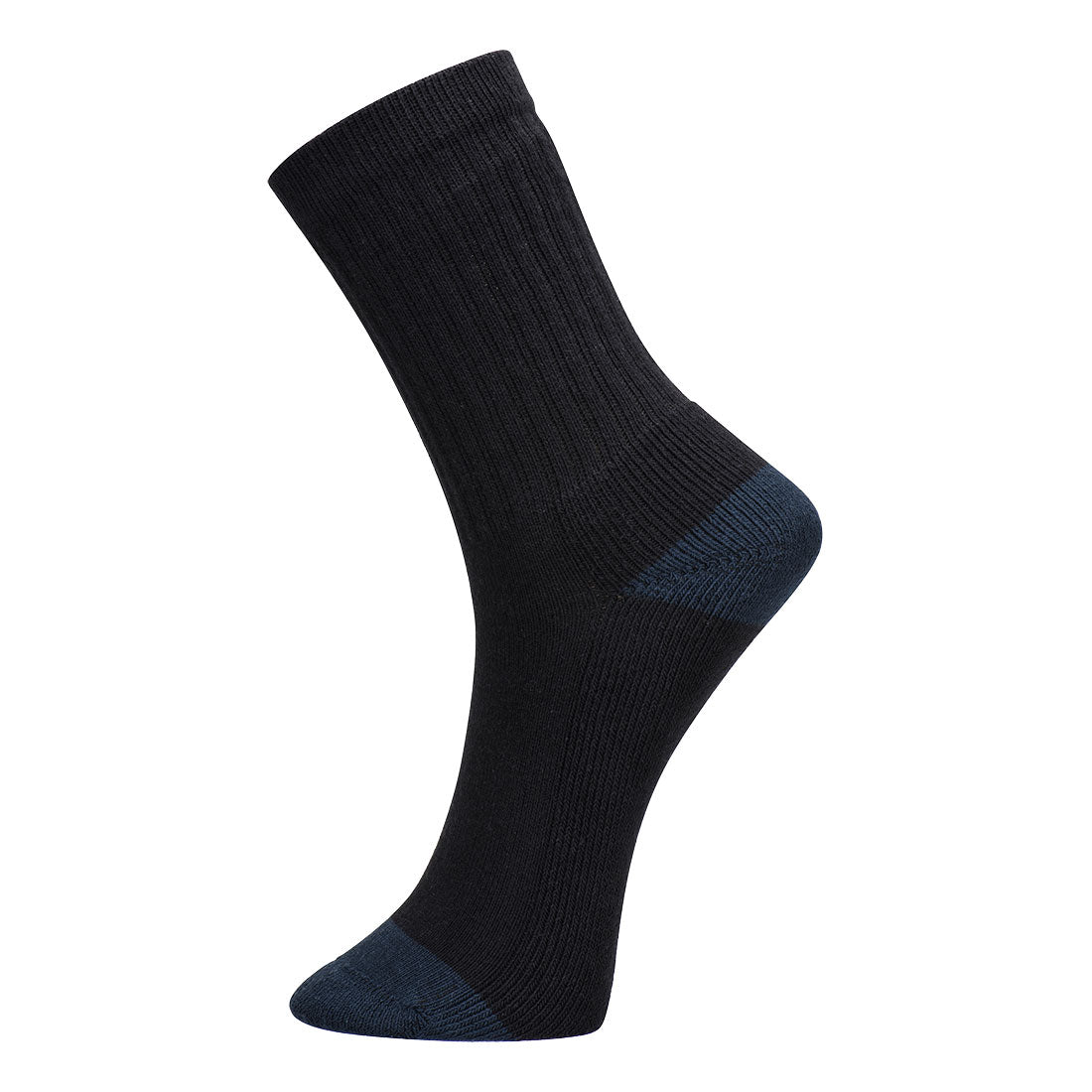 Portwest Classic Cotton Sock in Black, main product image