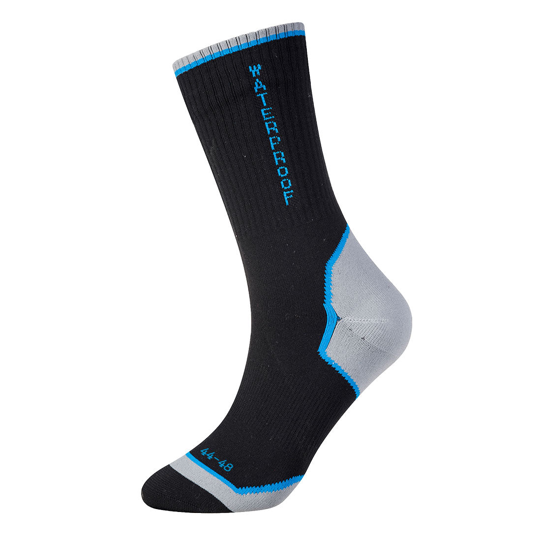 Portwest Performance Waterproof Socks in Black, main product image