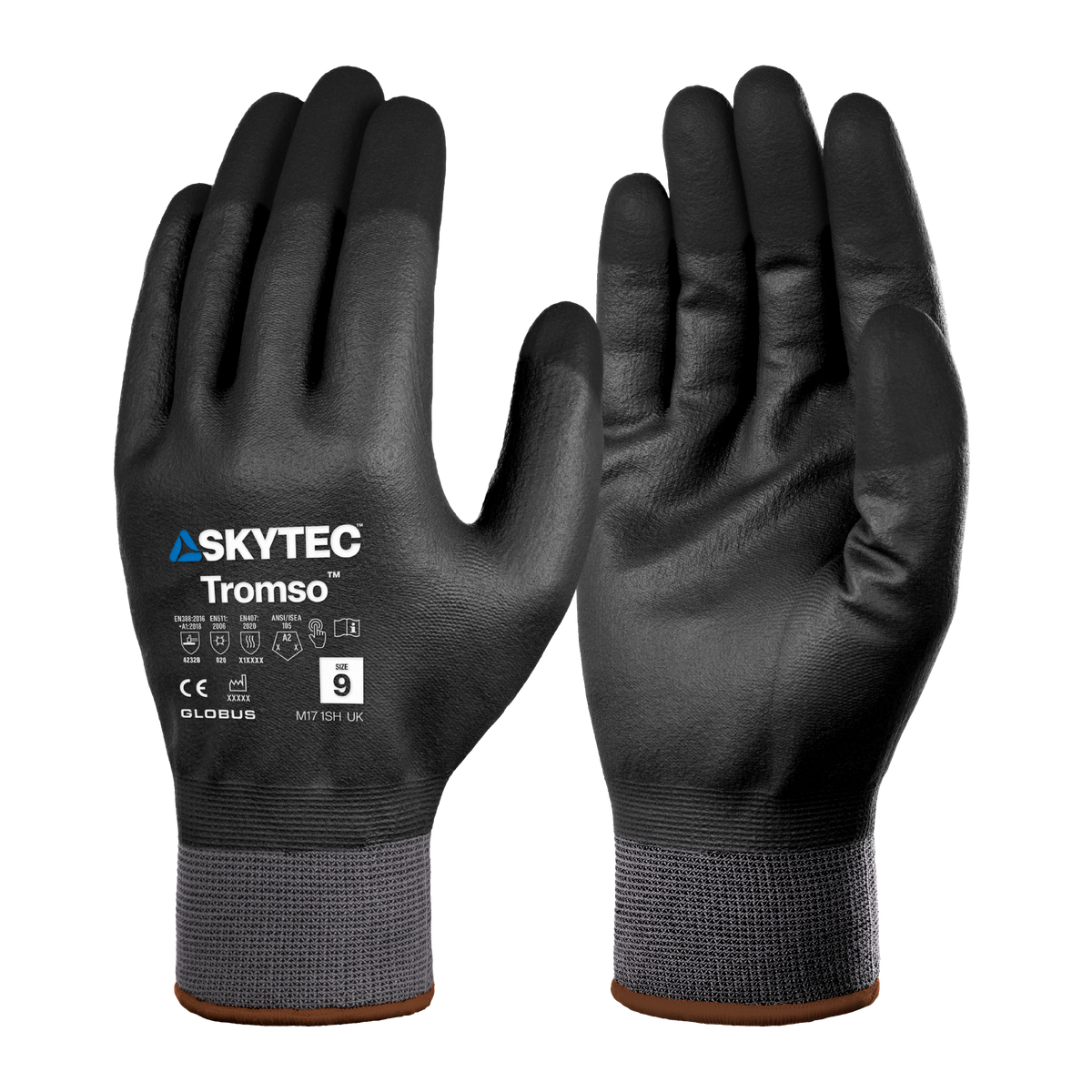 Skytec SKG00026F Tromso gloves in Black, main product image