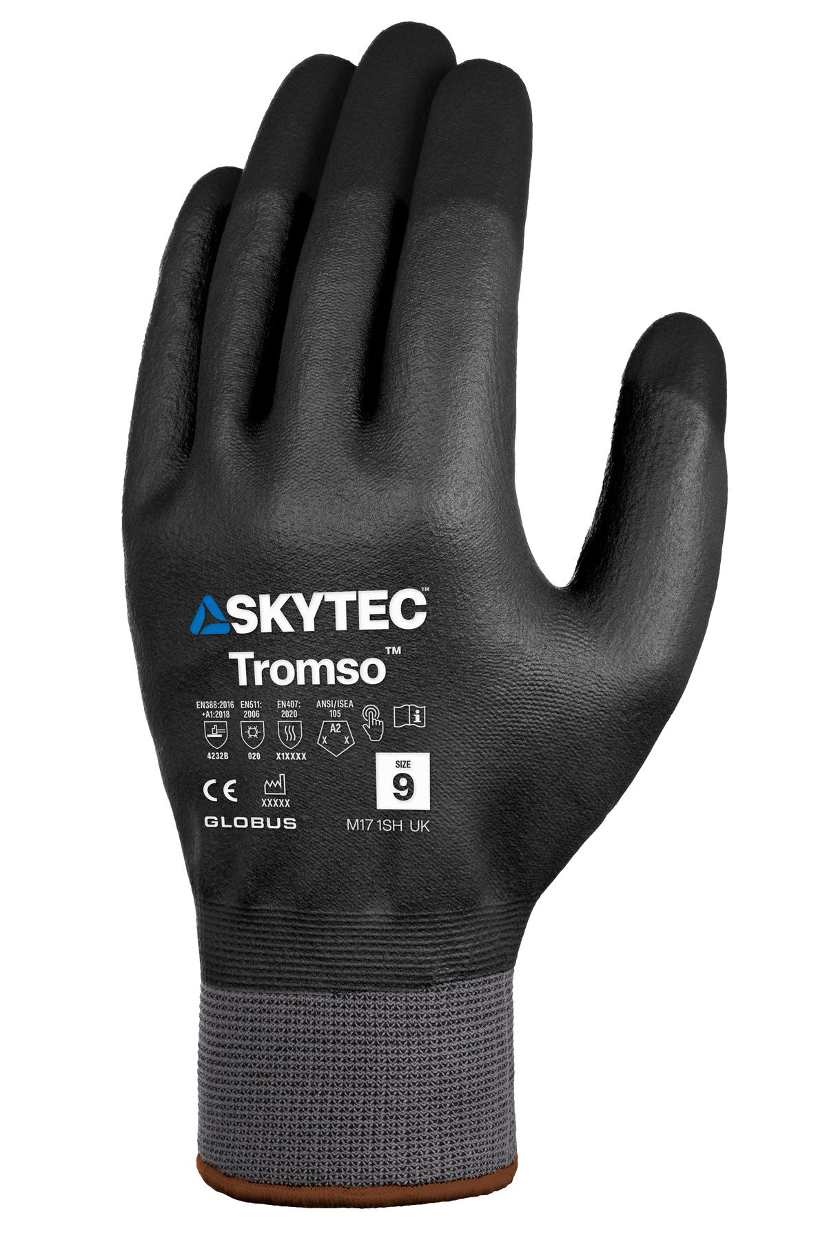 Skytec SKG00026F Tromso gloves in Black, image 2