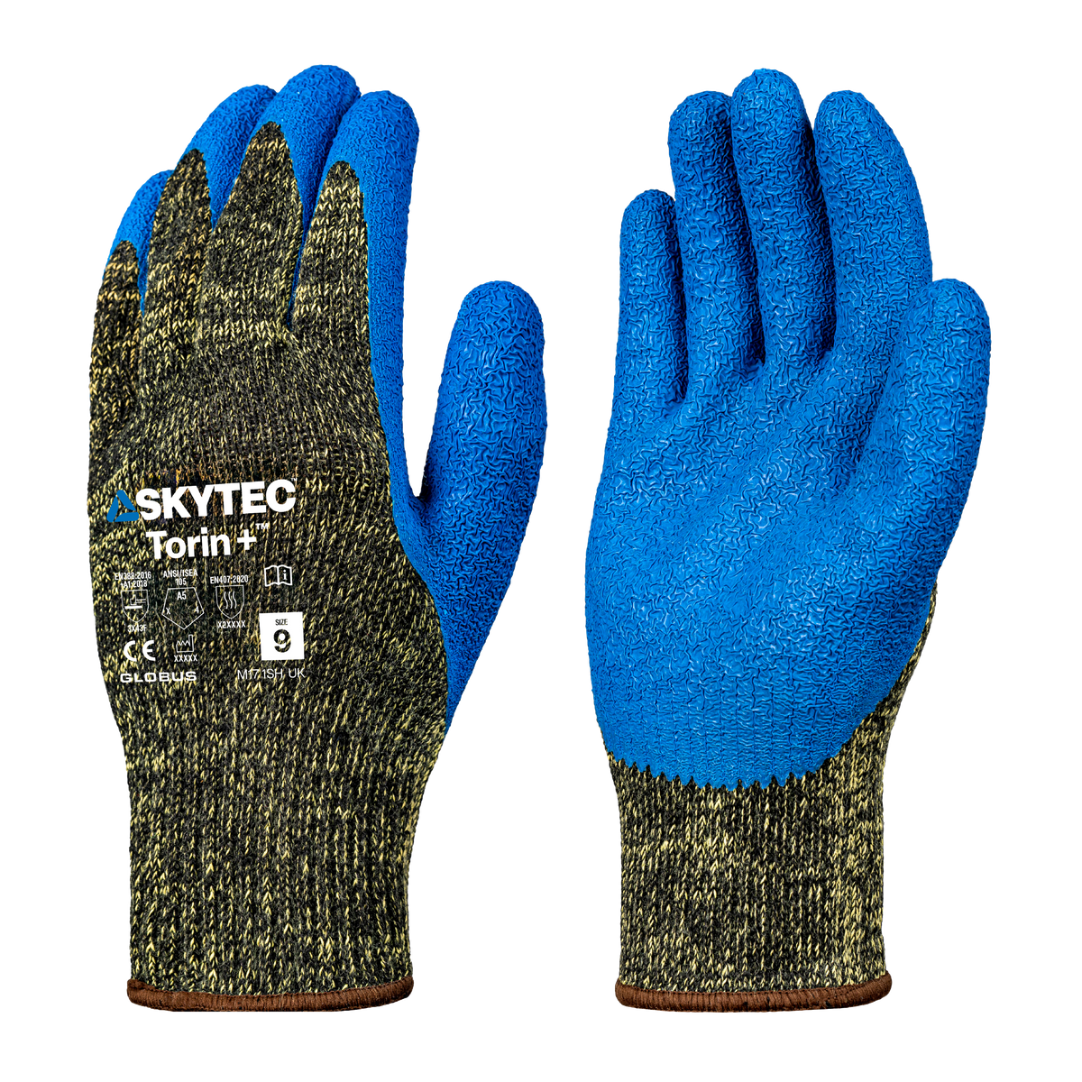 Skytec SKG00055D Torin + gloves in Yellow, main product image