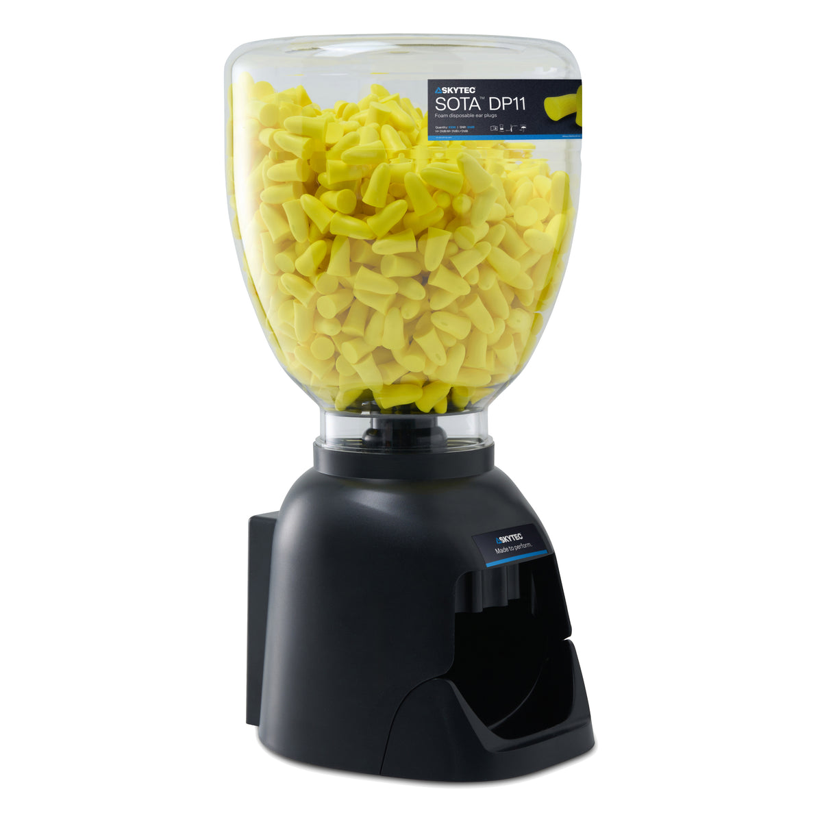 Skytec SOTA DP14 Plastic Dispenser with 500 Earplugs (500 prs)
