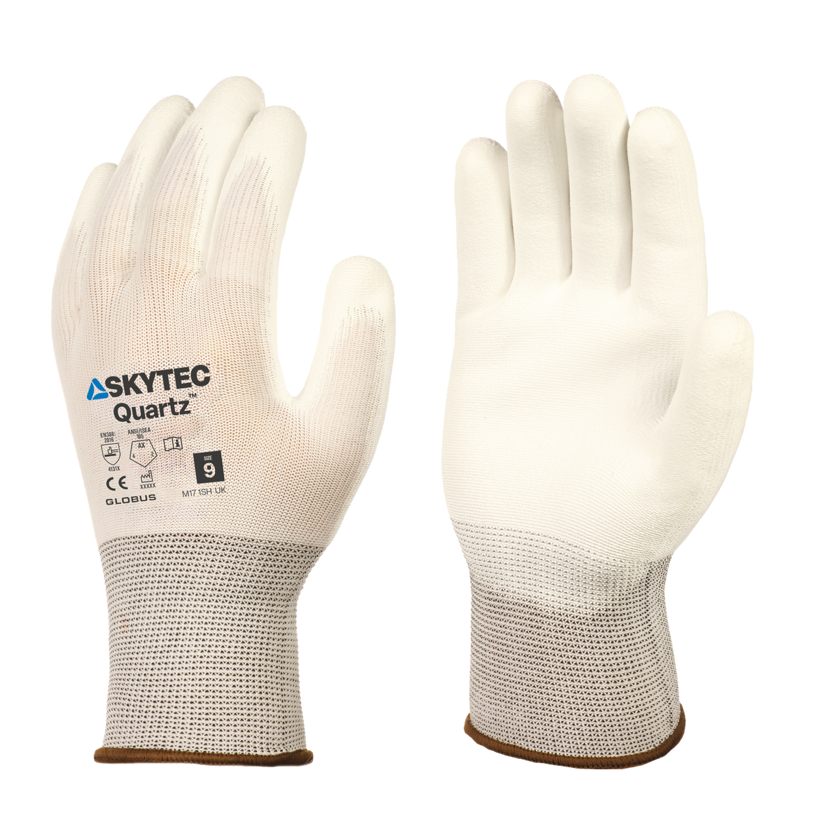 Skytec SKY44 Quartz gloves in White, main product image