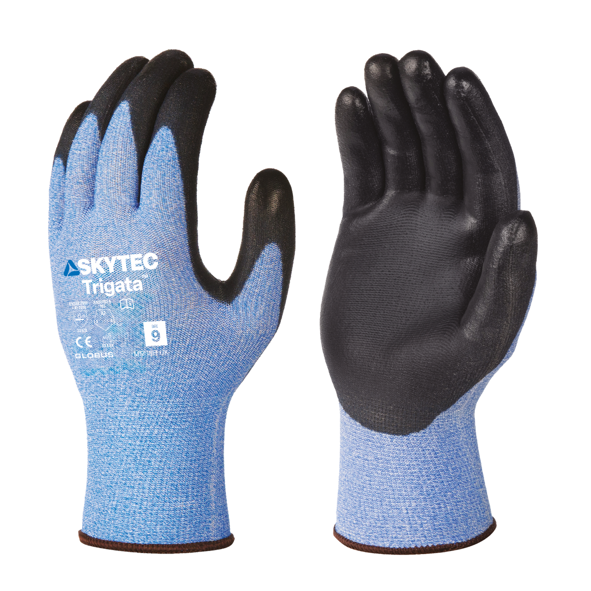 Skytec SKY90 Trigata gloves in Blue, main product image