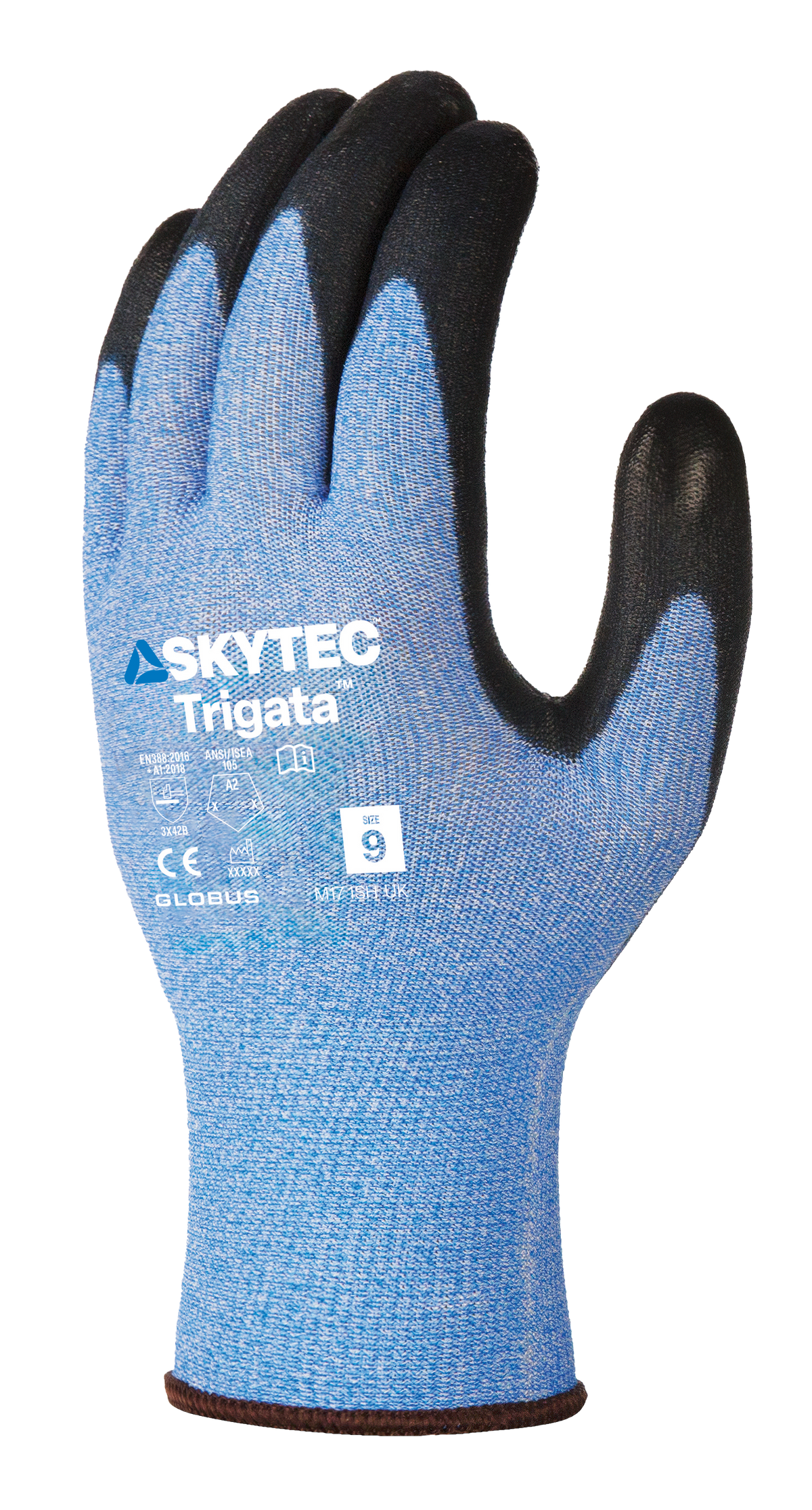 Skytec SKY90 Trigata gloves in Blue, image 2