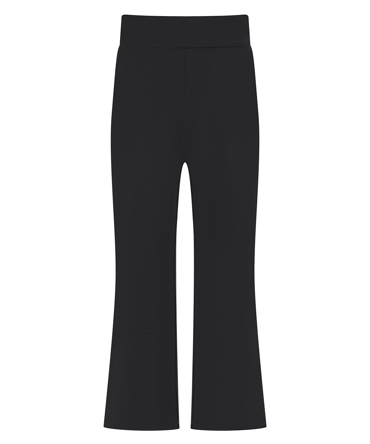 SF Kids flared leggings in Black, front view