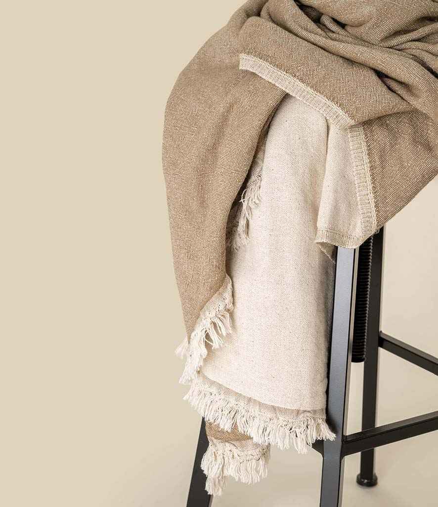 Spasso Fouta in Cedar Brown Heather