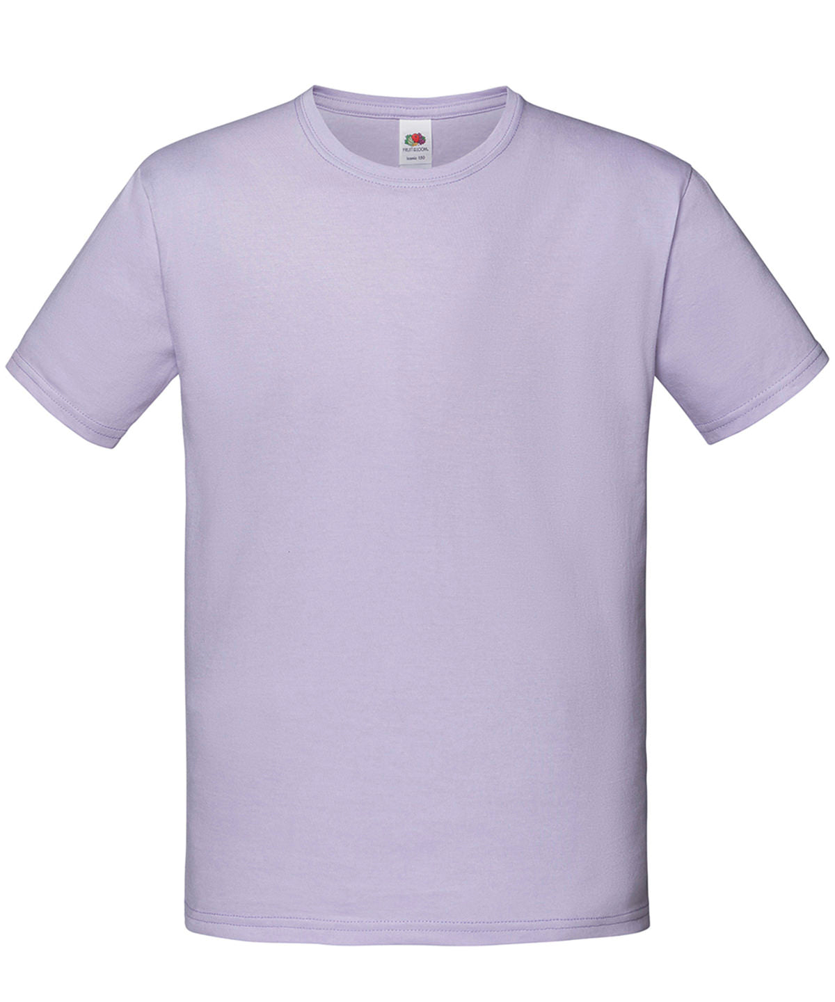 Fruit of the Loom Kids iconic 150 T in Soft Lavender, front view