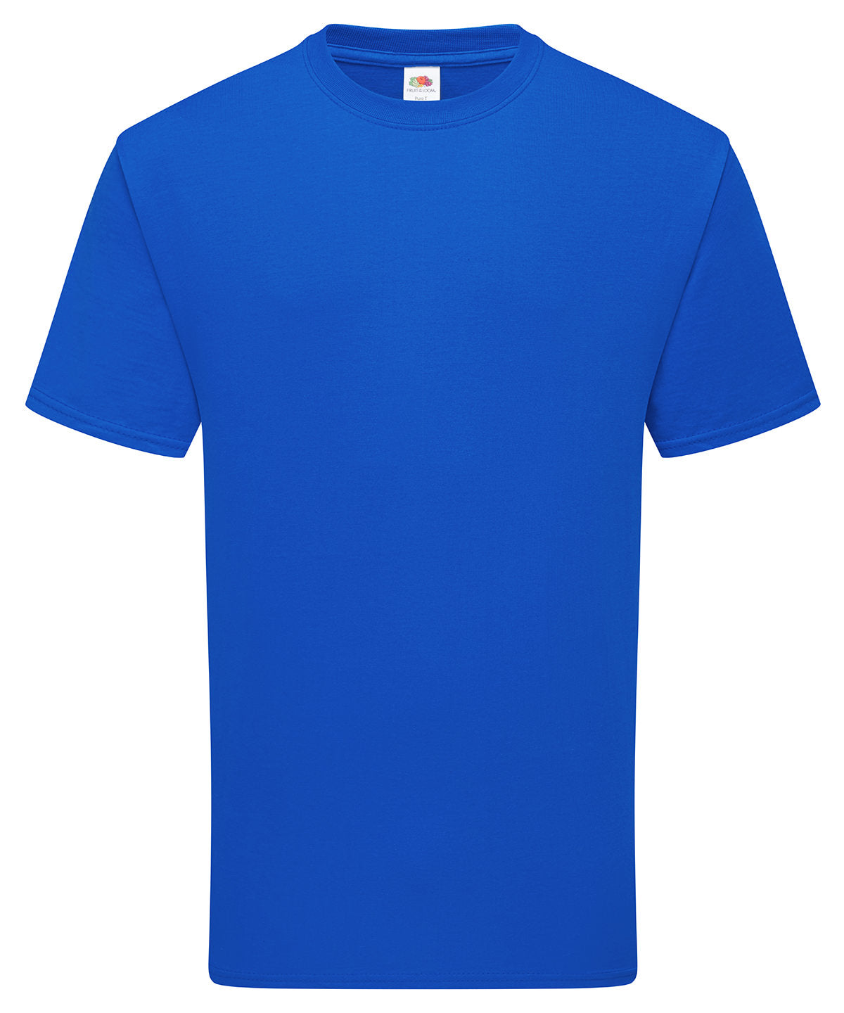 Fruit of the Loom Pure cotton T in Royal Blue, front view