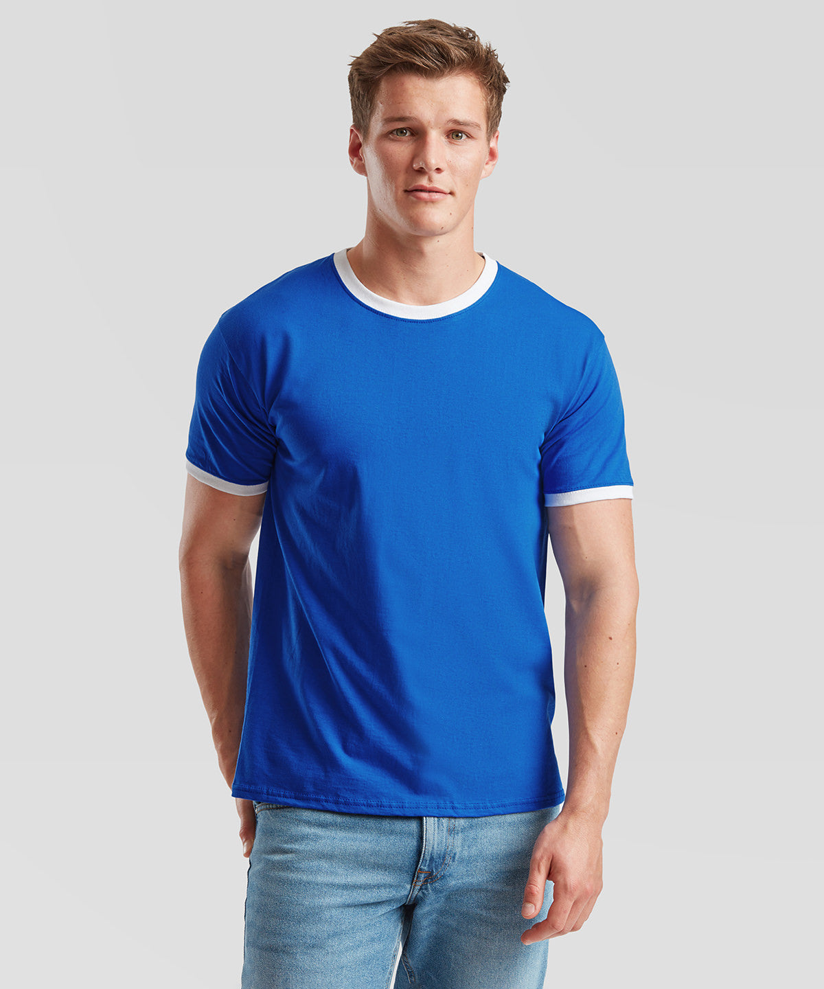 Fruit of the Loom Ringer T, lifestyle photo
