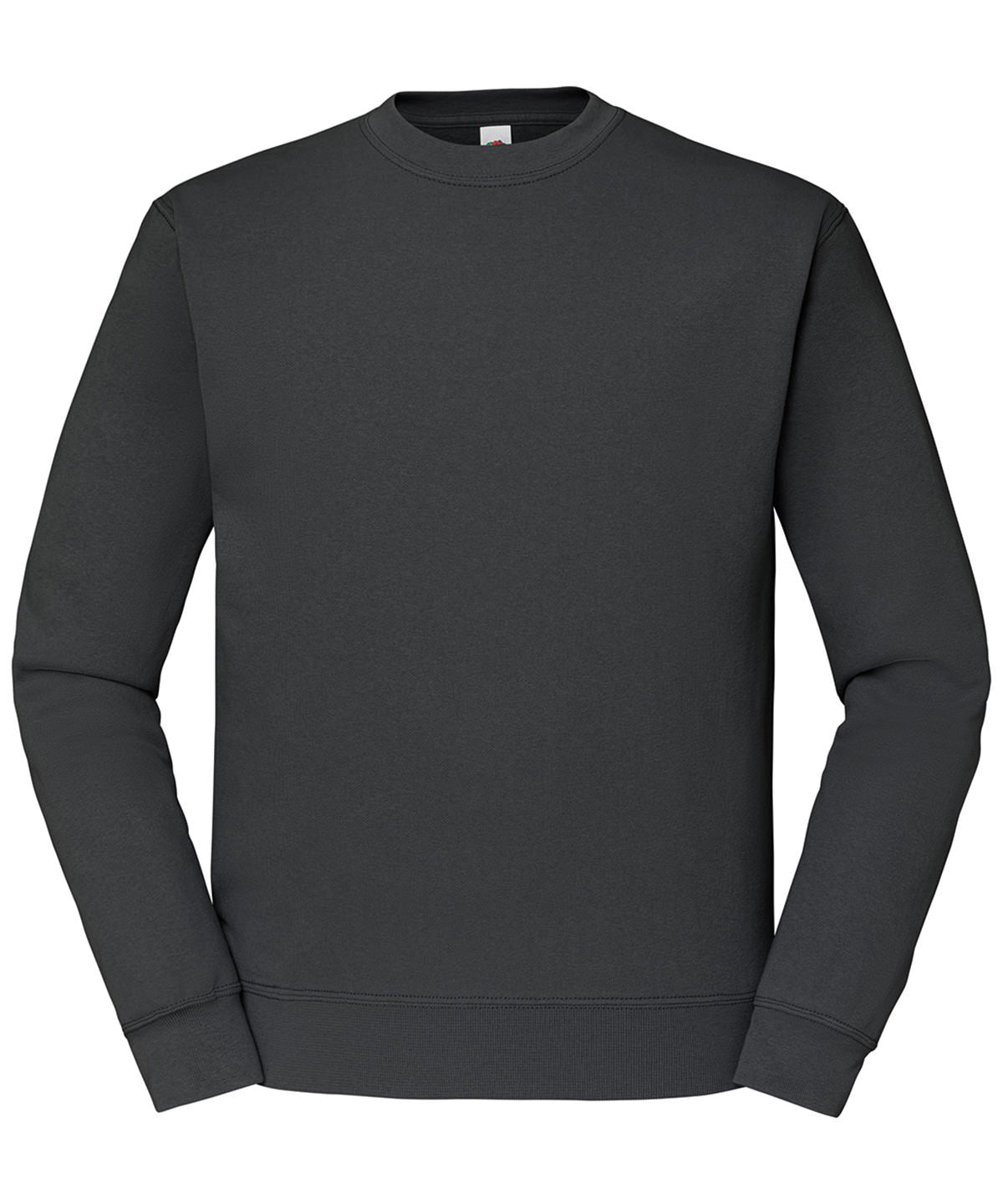 Fruit of the Loom Classic 80/20 set-in sweatshirt in Light Graphite, front view