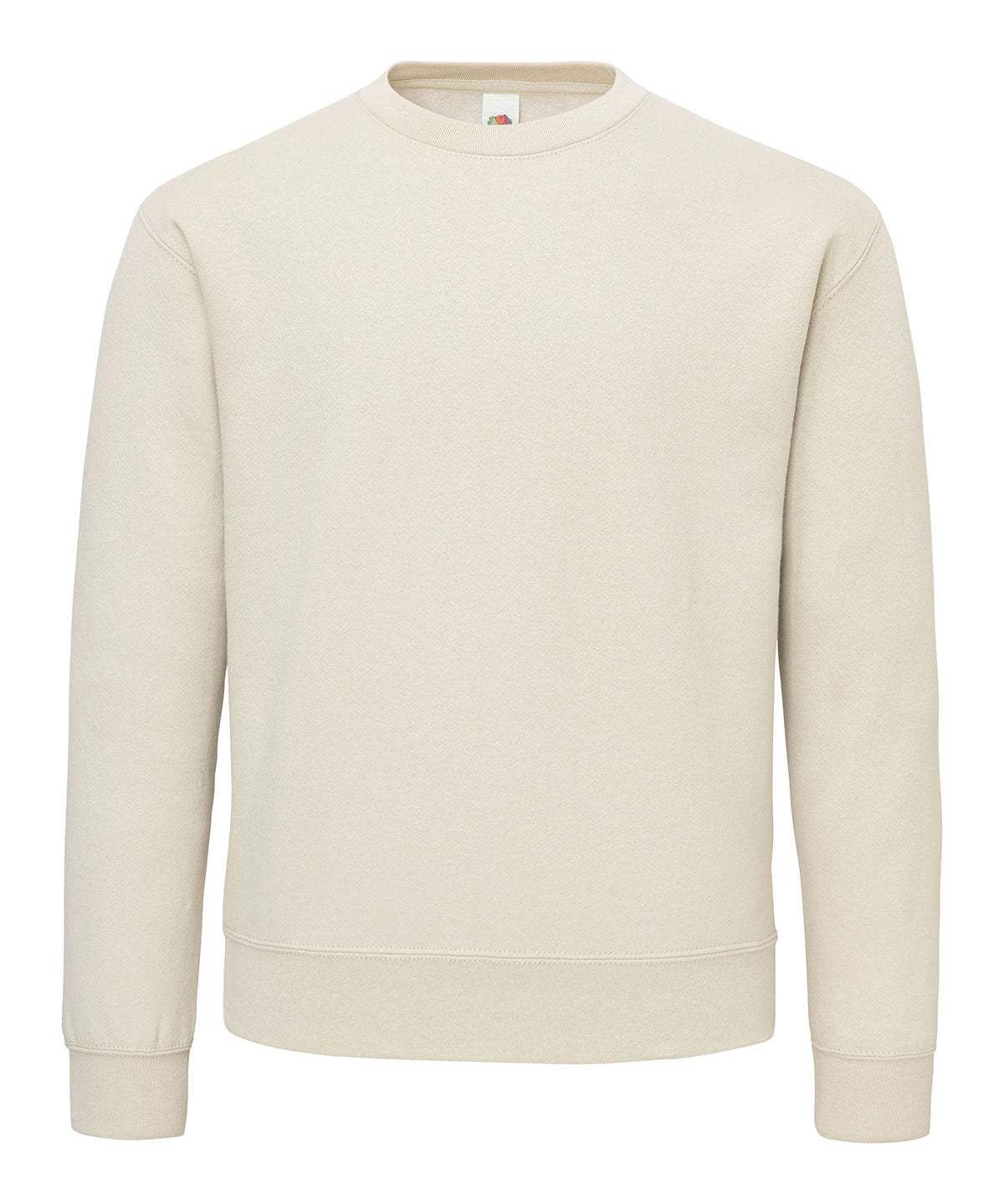 Fruit of the Loom Supercotton sweatshirt in Desert Sand, front view