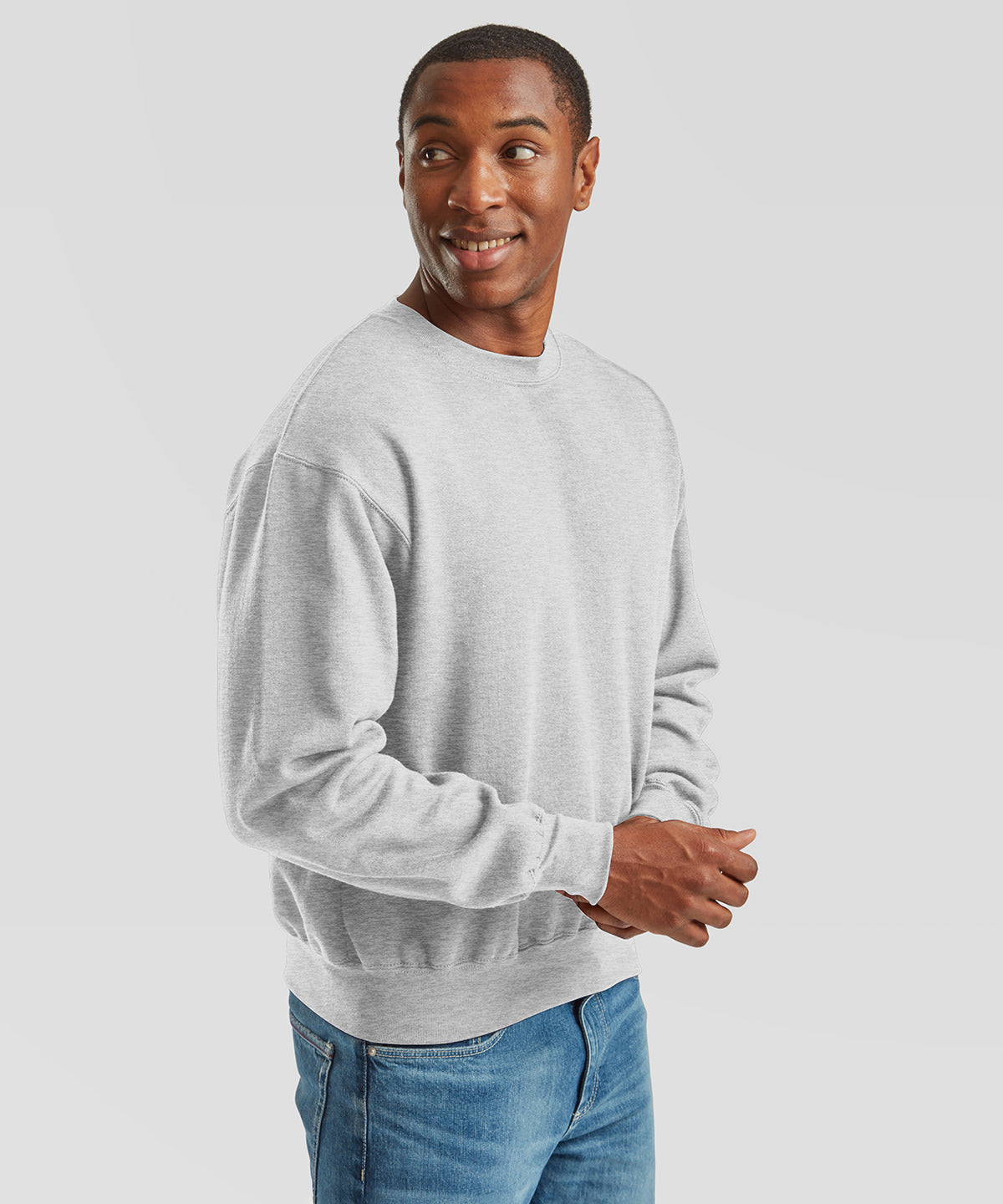 Fruit of the Loom Supercotton sweatshirt, lifestyle photo