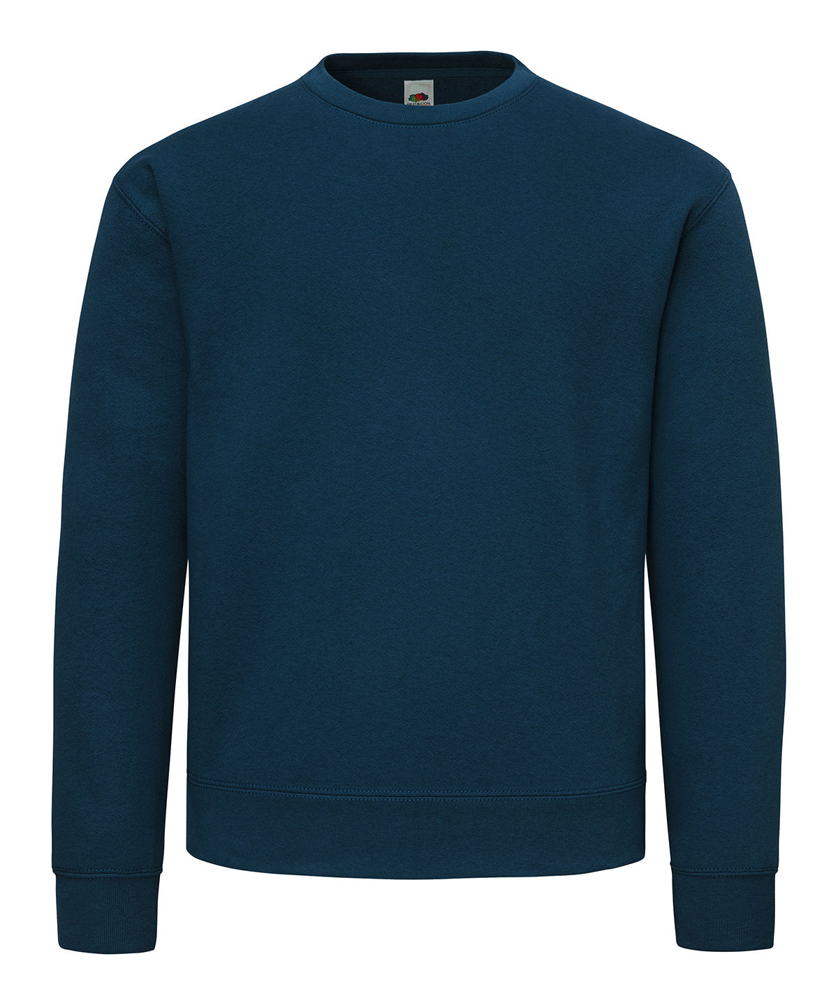 Fruit of the Loom Supercotton sweatshirt in Mountain Blue, front view
