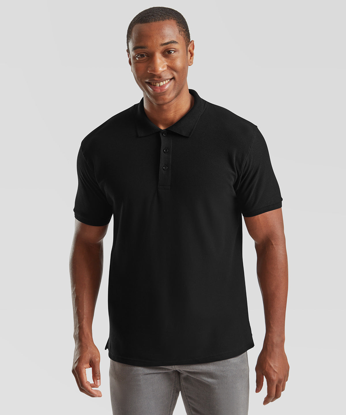 Fruit of the Loom Premium polo, lifestyle photo