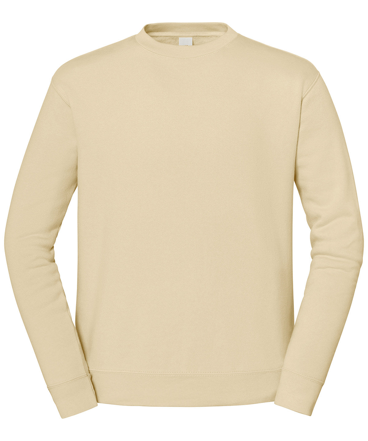 Fruit of the Loom Iconic premium set-in sweat in Desert Sand, front view
