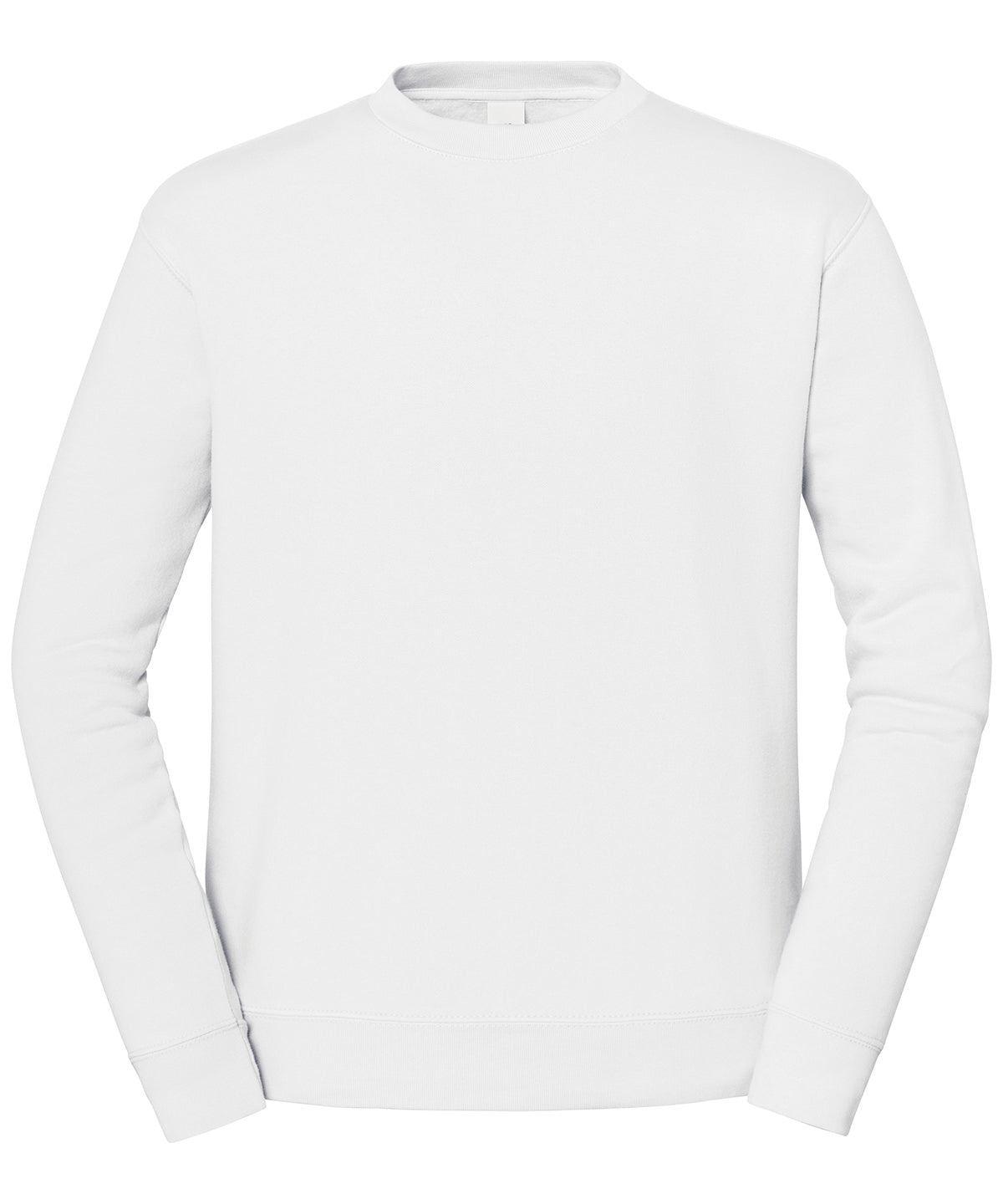 Fruit of the Loom Iconic premium set-in sweat in White, front view