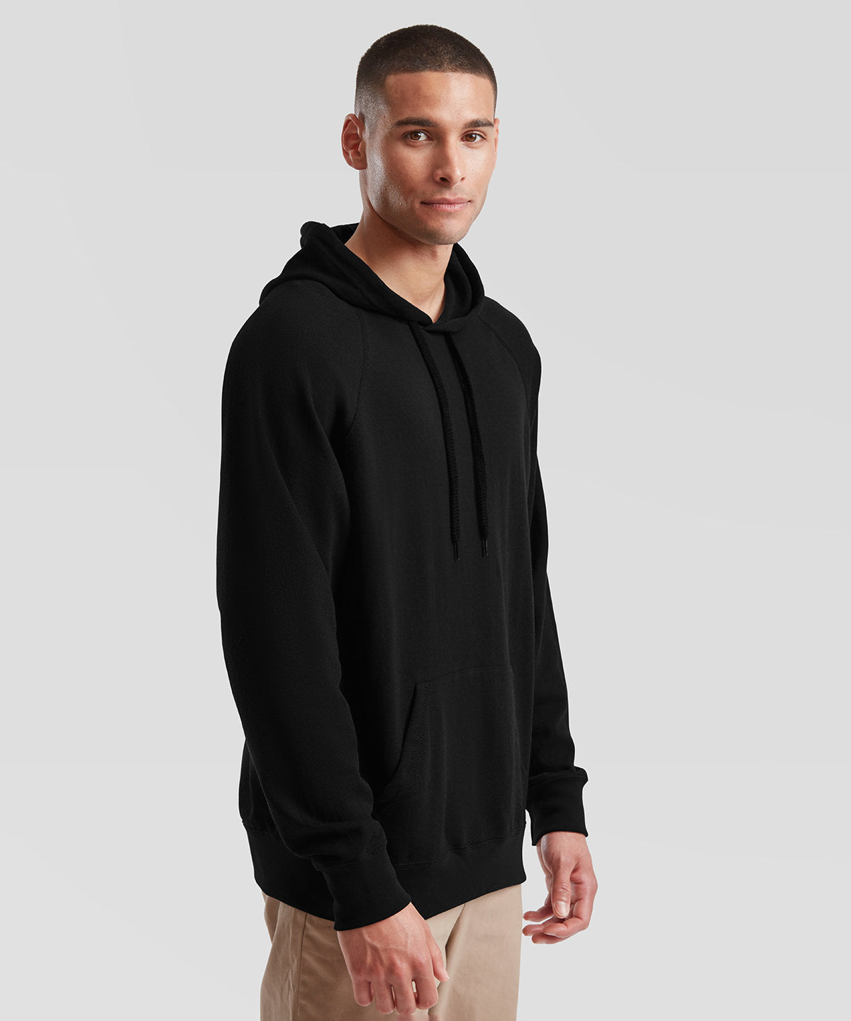 Fruit of the Loom Lightweight hooded sweatshirt, lifestyle photo