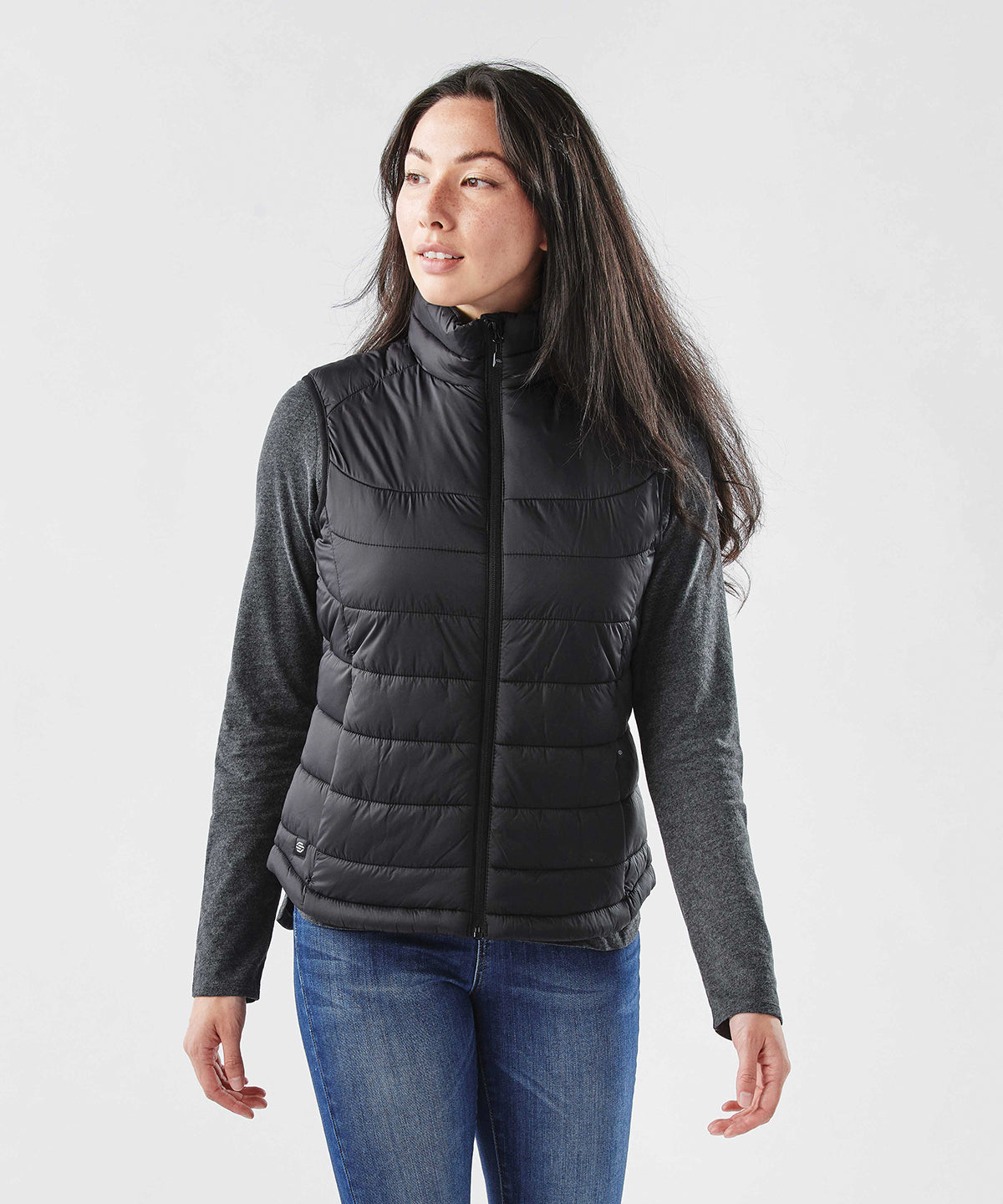 Stormtech Women's Stavanger thermal vest, lifestyle photo
