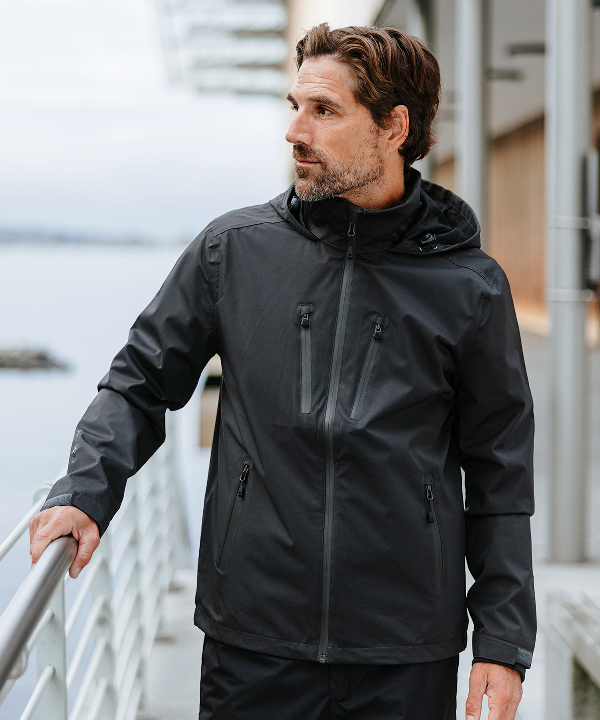 Stormtech Scirocco lightweight shell, lifestyle photo